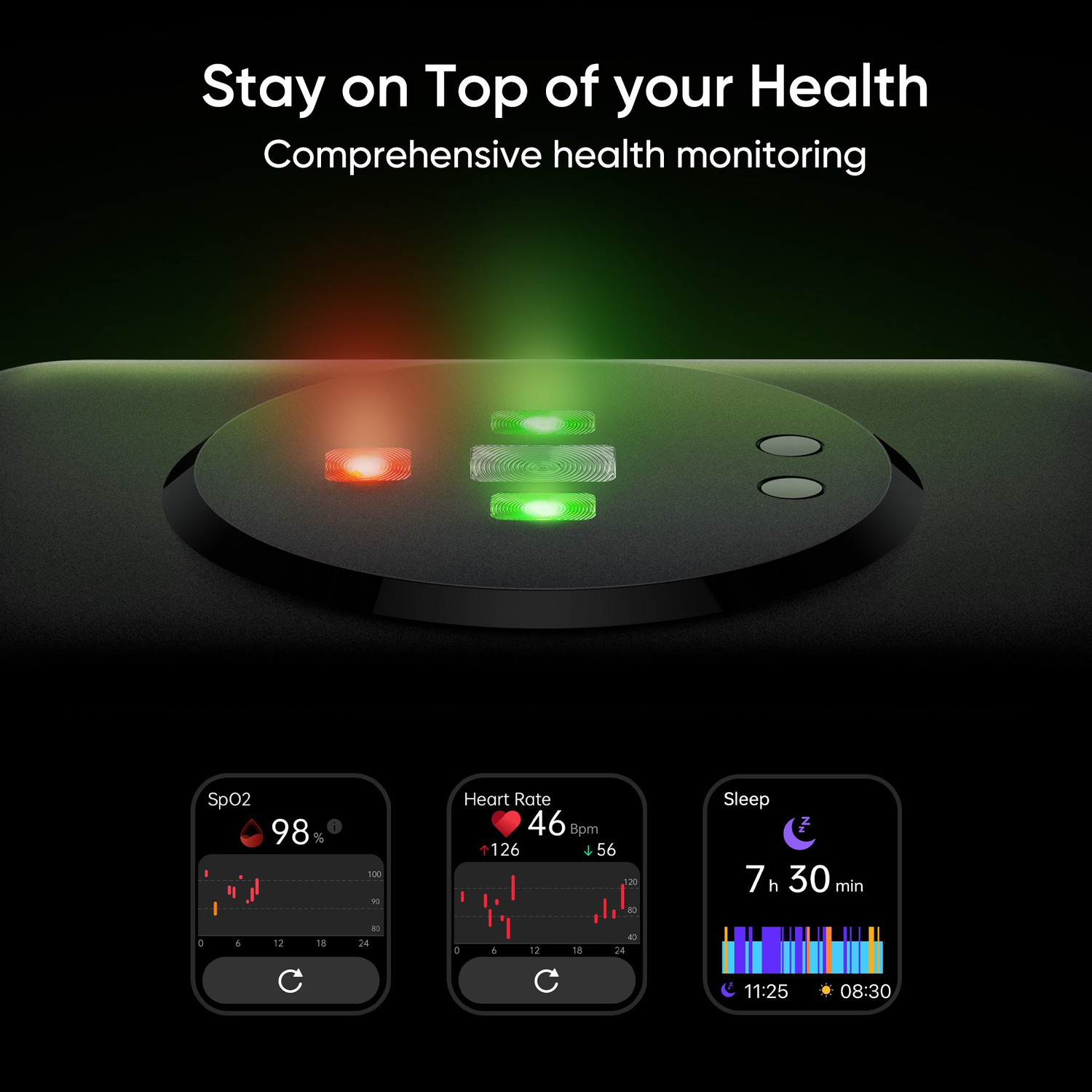 Image of realme Watch 3 Pro 1.78 inch AMOLED 368 x 448p Hi-res Smart AOD with BT Calling & GPS Smartwatch