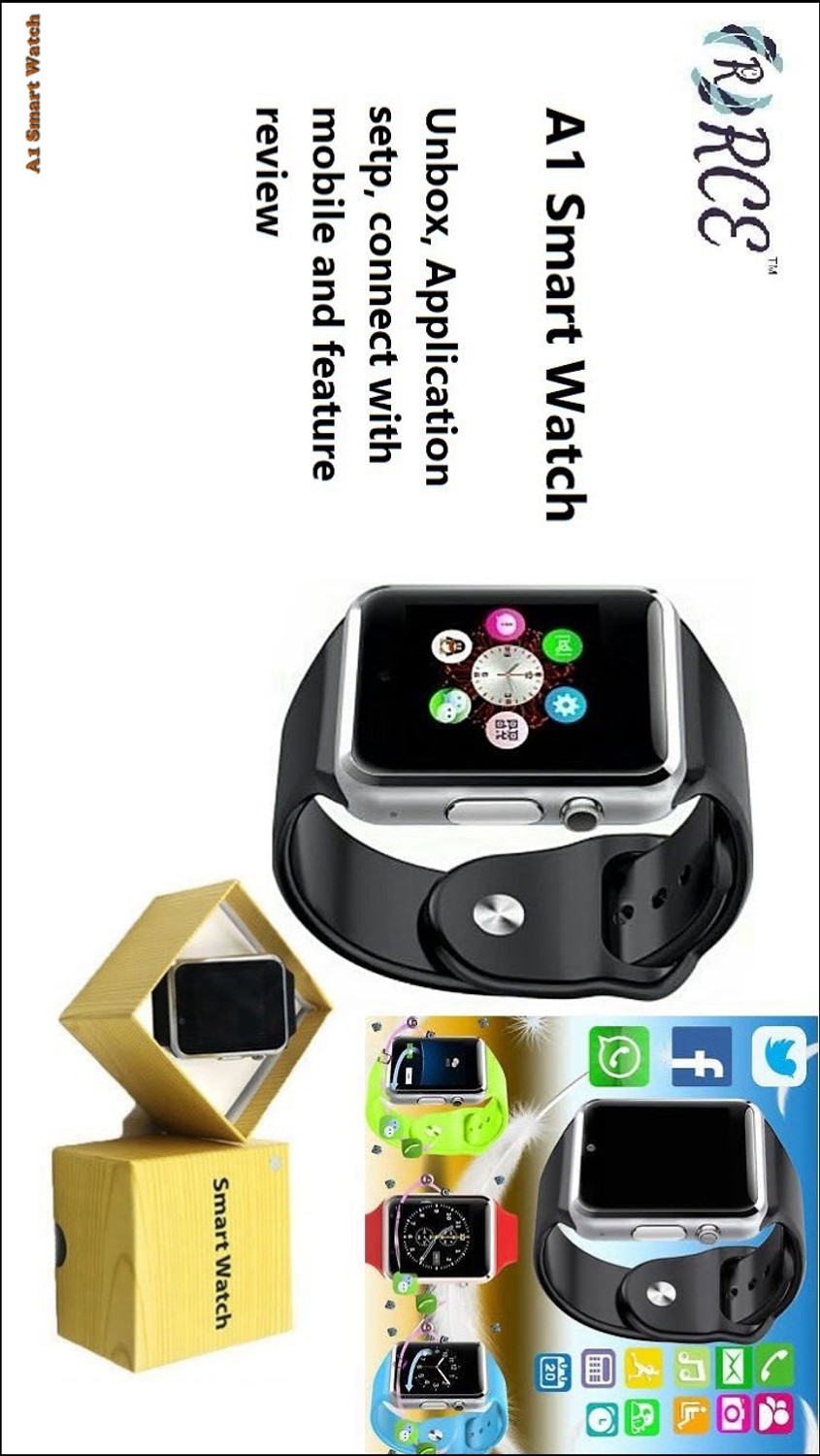 Image of Lastpoint 4G Camera and Sim Card Support watch Smartwatch (Black Strap, free)
