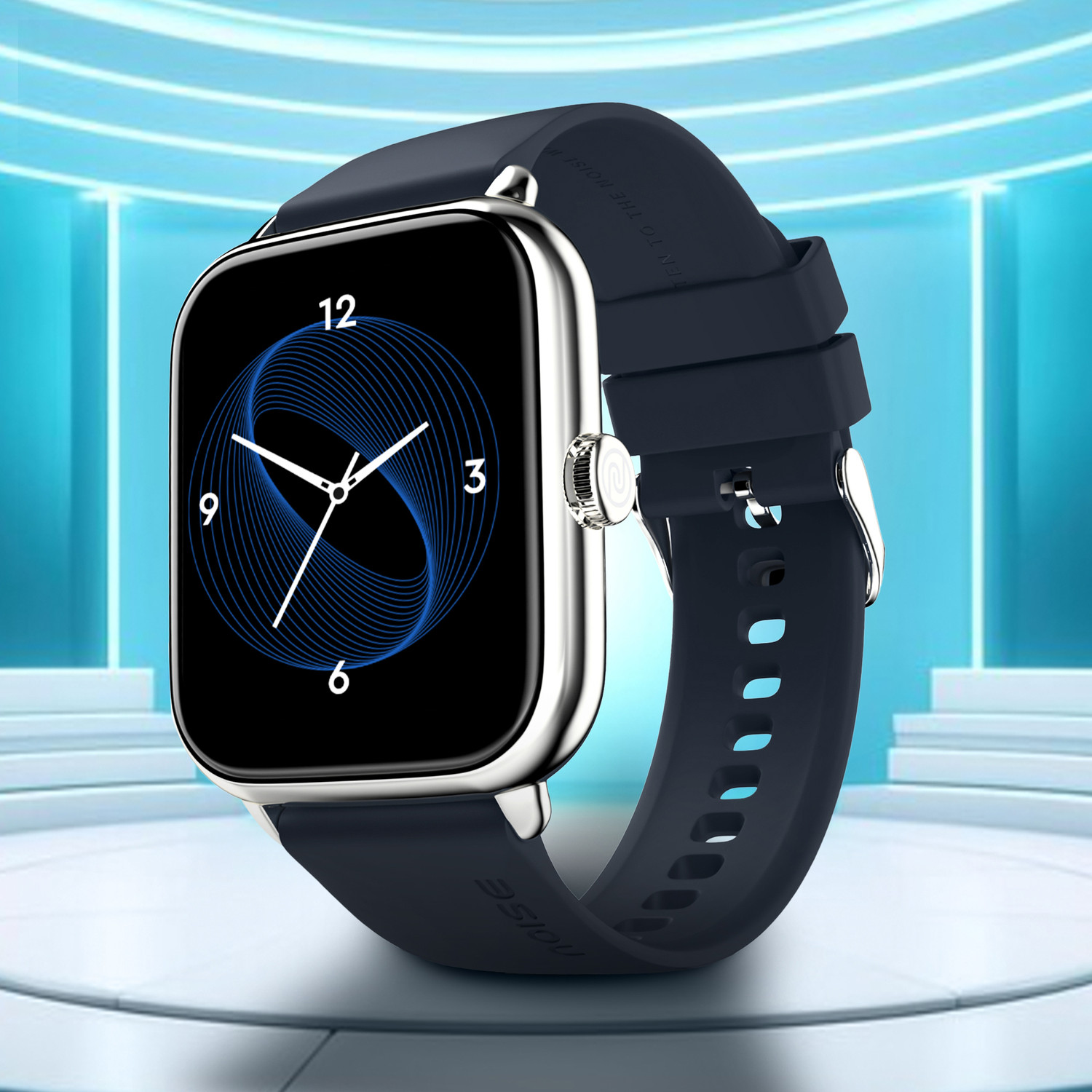 Noise Icon 3 Bluetooth Calling with 1.91" display, Metallic finish, AI Voice Assistant Smartwatch