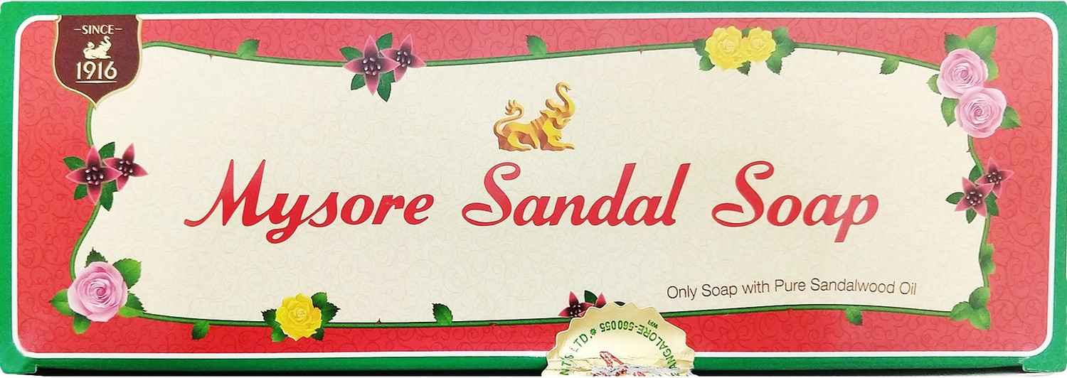 Image of MYSORE SANDAL Centennial Soap 100g Pack Of 6 (6 x 100 g)
