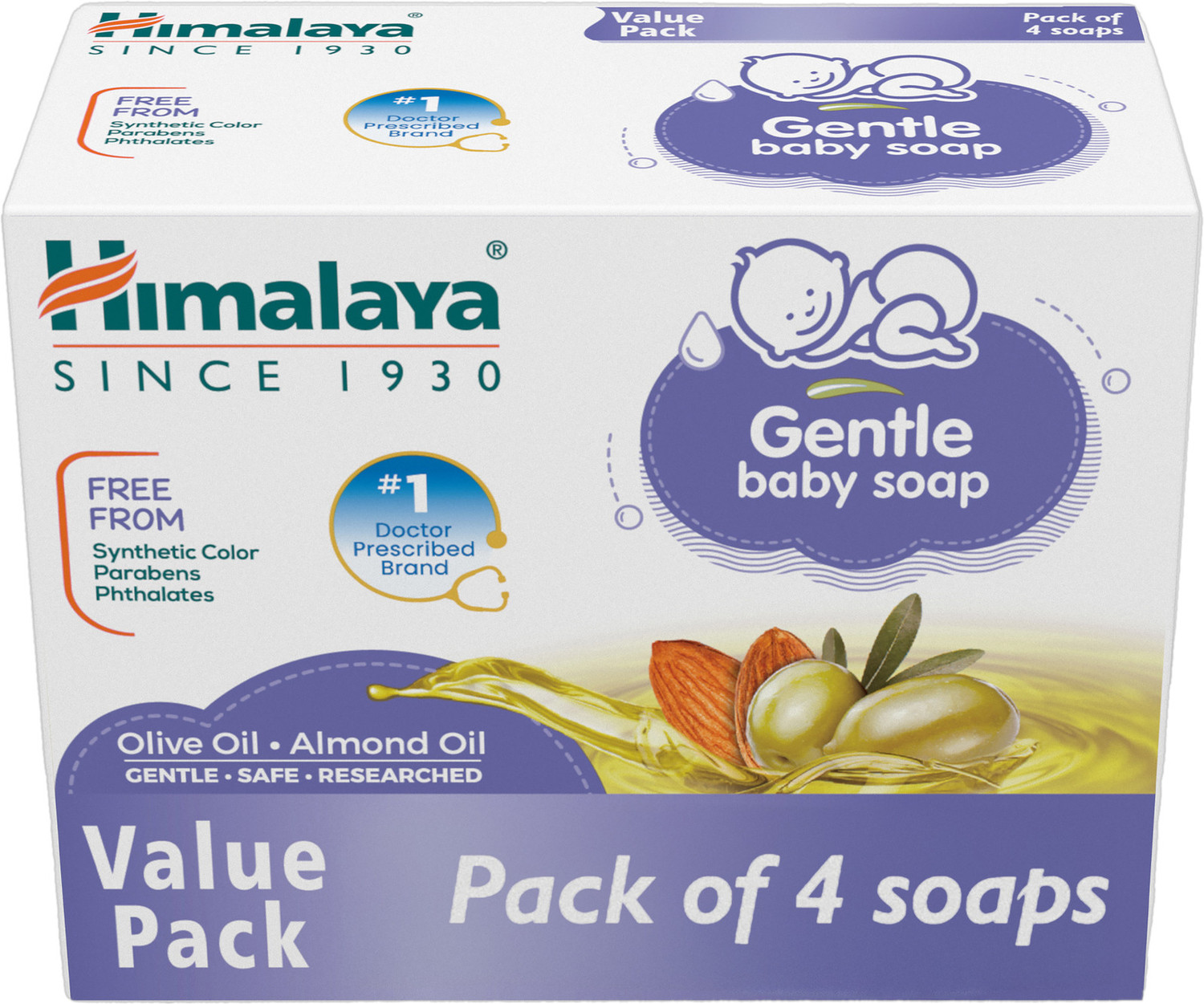 HIMALAYA GENTLE BABY SOAP VALUE PACK