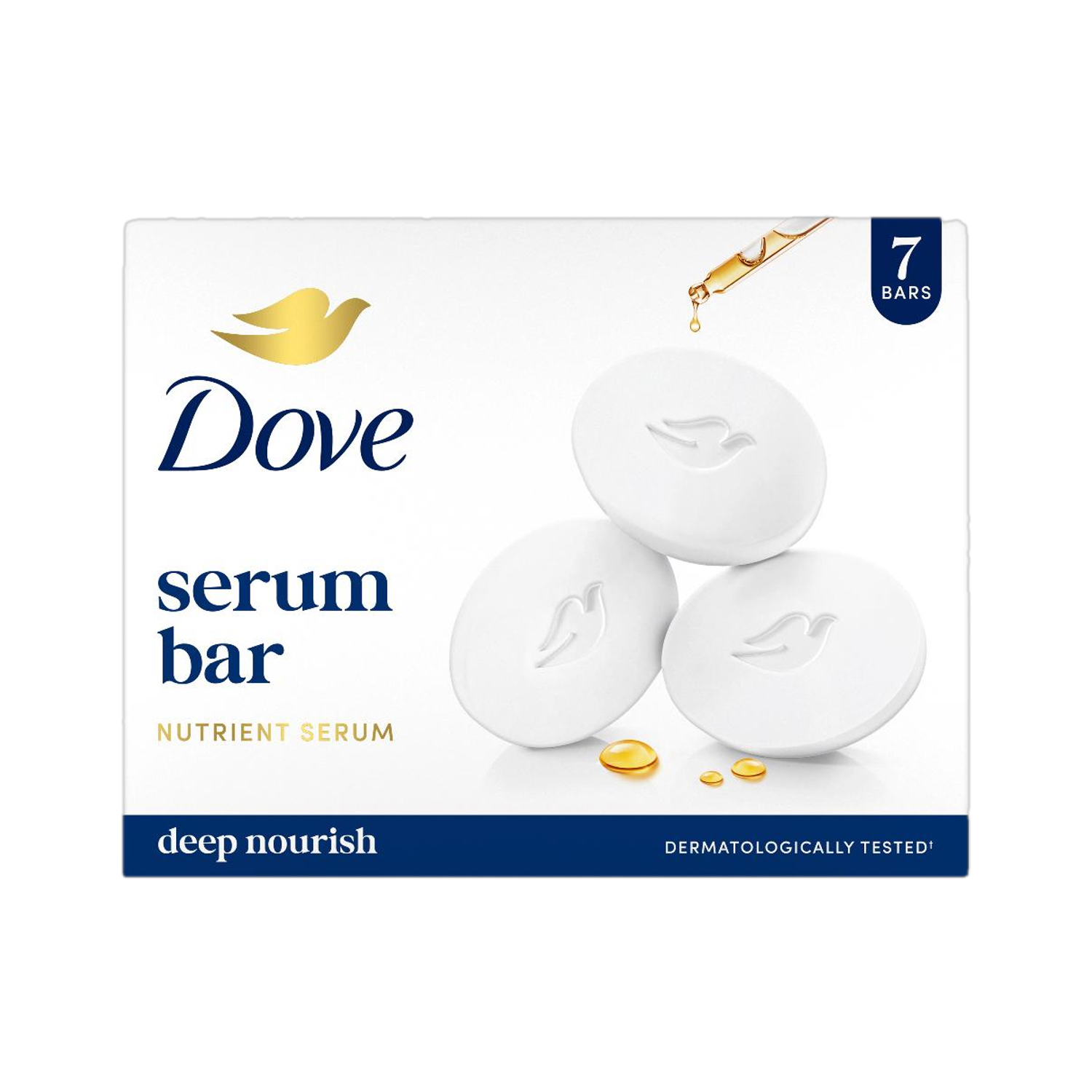 DOVE Cream Bar with Nutrient Serum