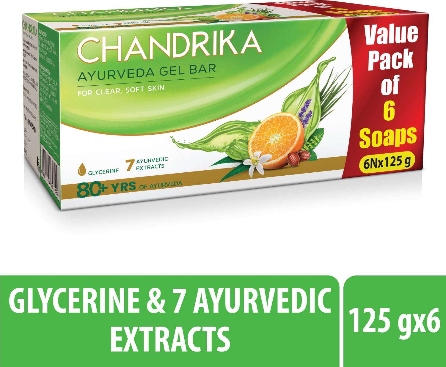 CHANDRIKA Glycerine Soap