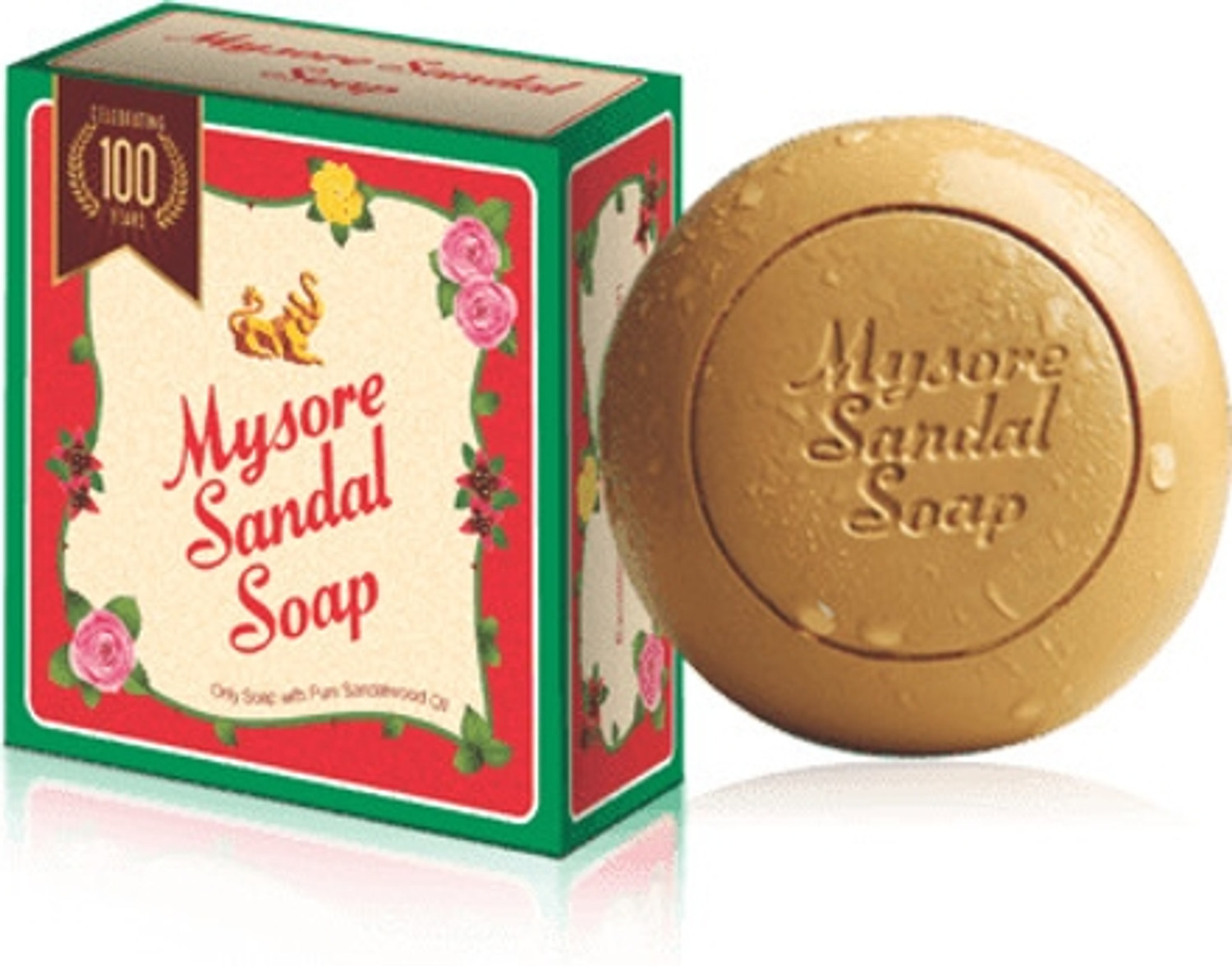 Image of MYSORE SANDAL Centennial Soap 100g Pack Of 6 (6 x 100 g)