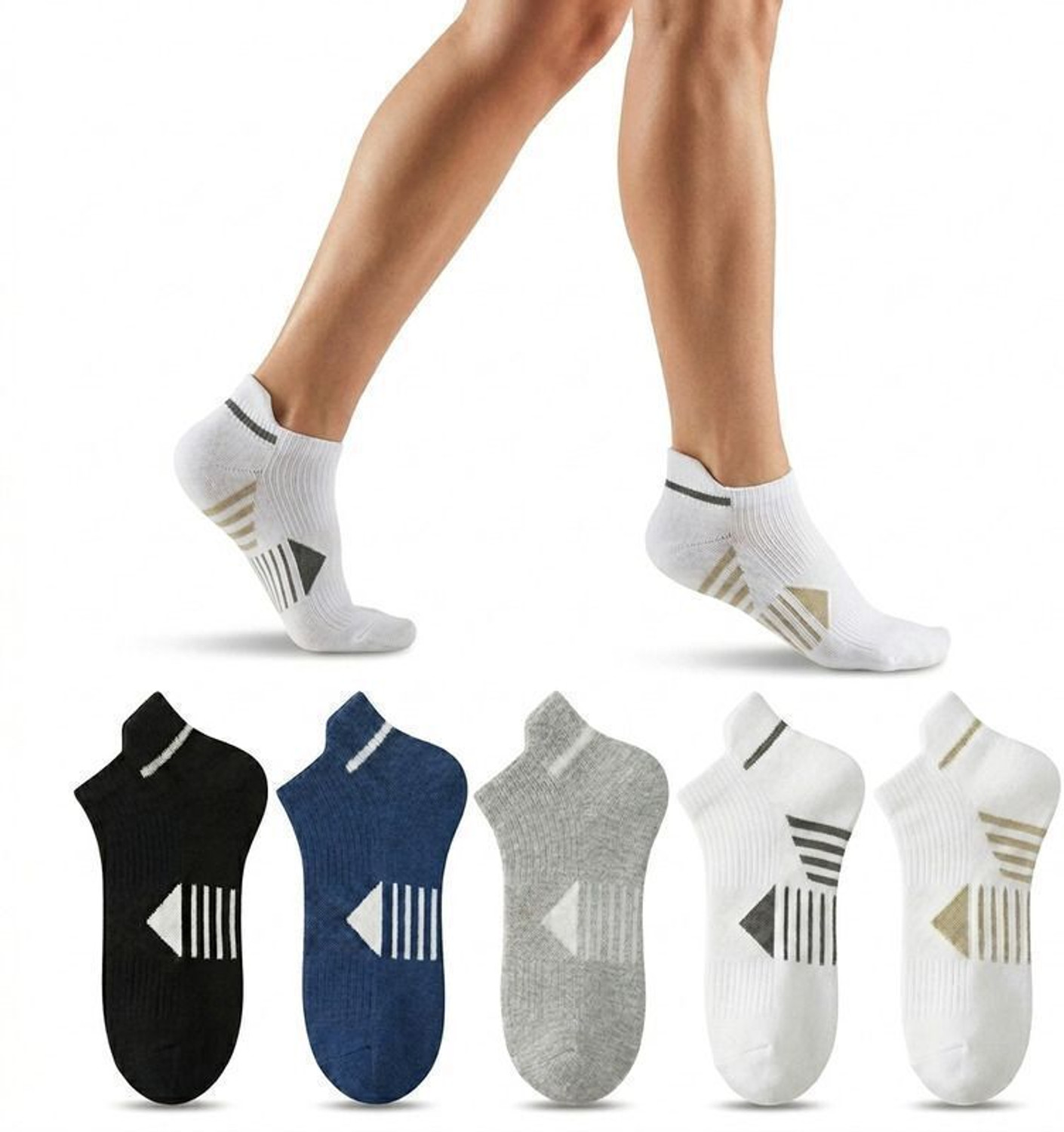 Image of KARTASYA Men & Women Solid Calf Length (Pack of 6)