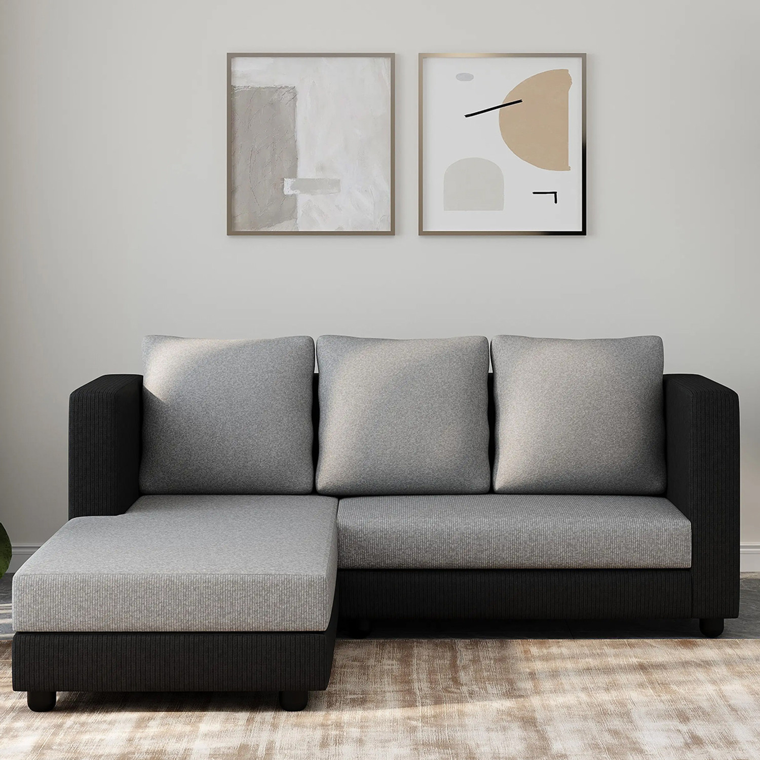 WESTIDO Gundoldo Fabric 5 Seater Sofa – ₹9,681, 52% Off