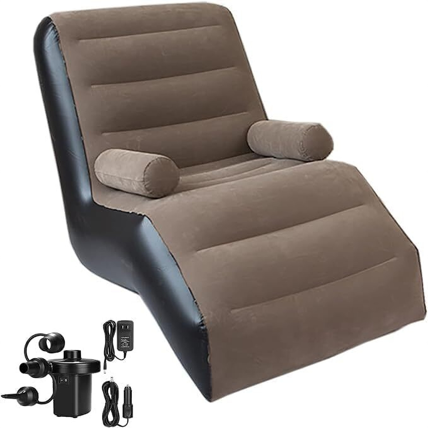 Image of WAKESURE Fabric Manual Recliner (Finish Color - Blue, DIY(Do-It-Yourself))