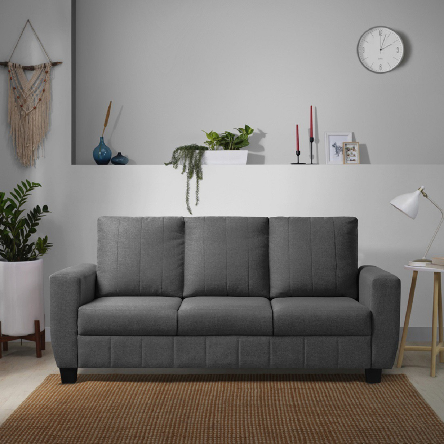 Image of Sleepyhead Bae Fabric 3 Seater Sofa