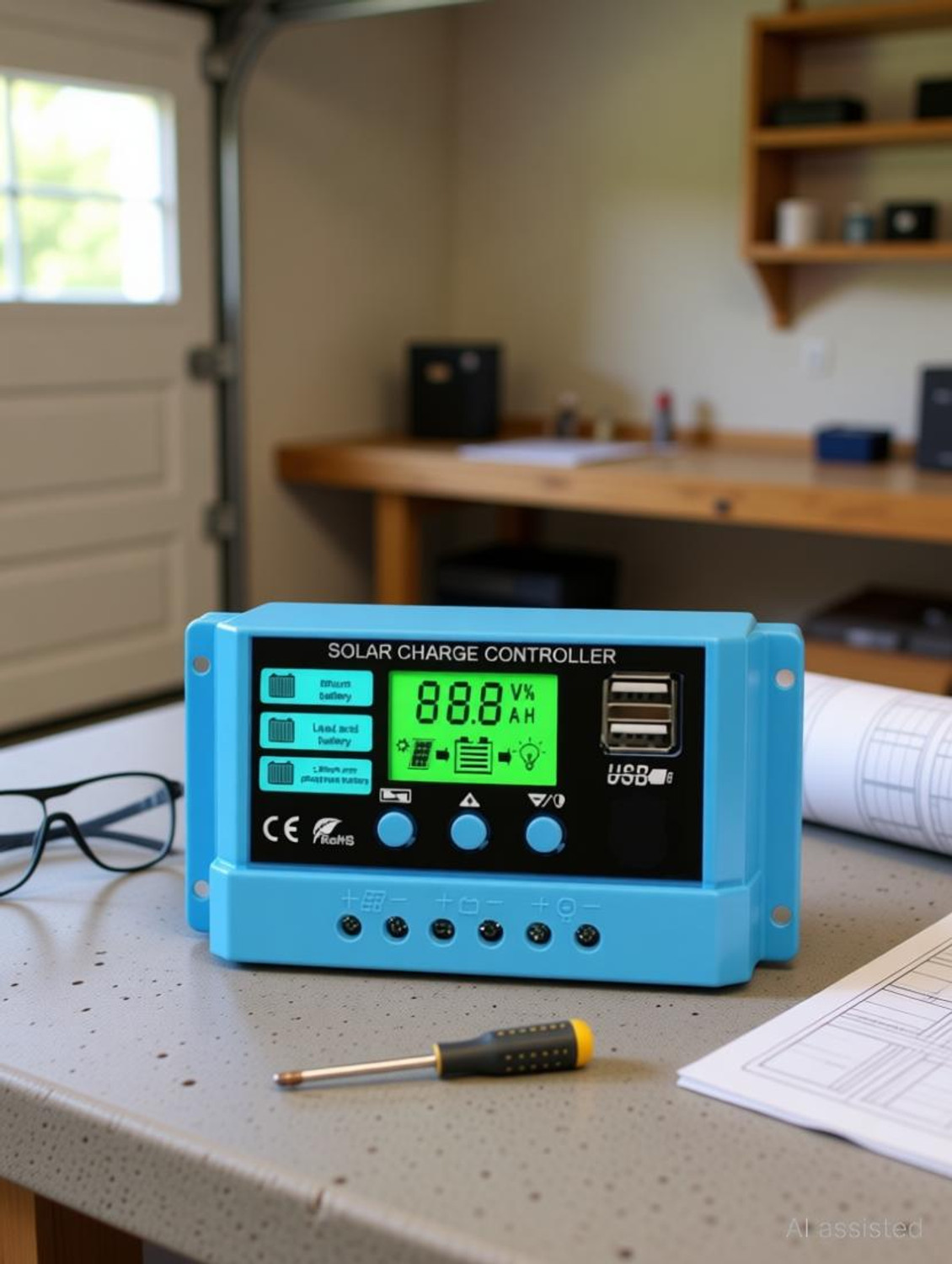 Mitchell 30 Ampere PWM Solar Charge Controller