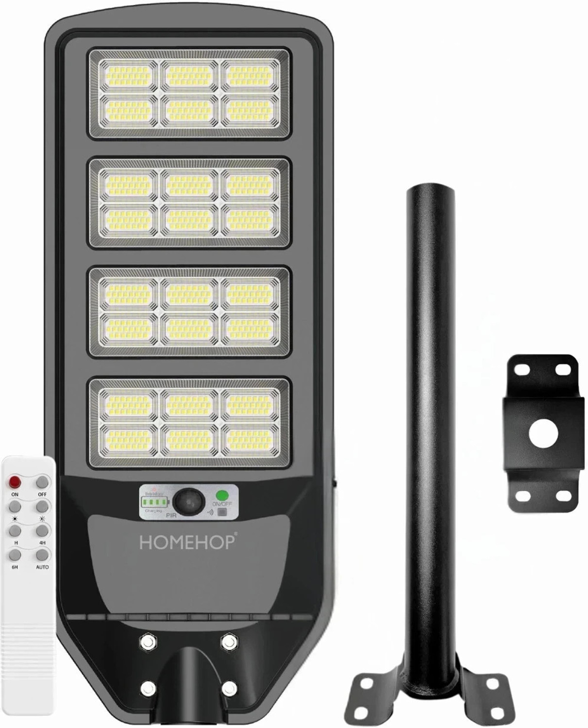 Homehop Solar Lights Outdoor Waterproof 300W Auto Sensor Street Lamp for Home Garden Solar Light Set