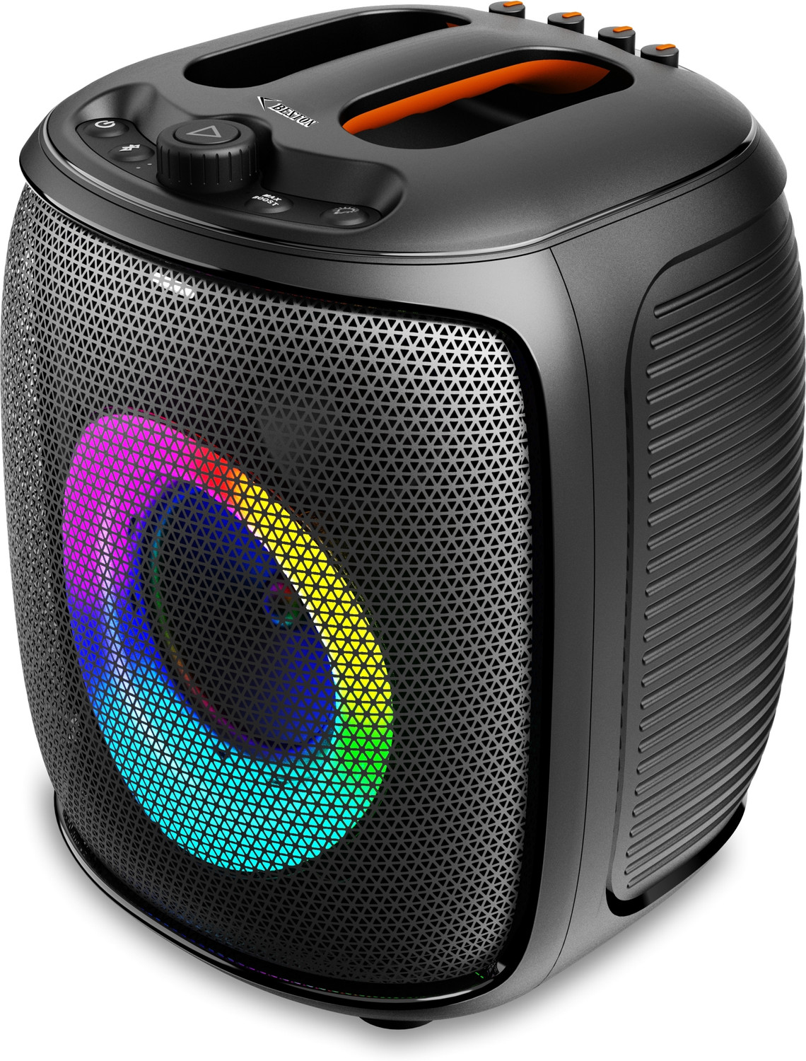 Image of artis BT912 Wireless Trolley Speaker with USB /FM /TF card Reader /AUX In /Mic In 60 W Portable Bluetooth Party Speaker (Black, Stereo Channel)