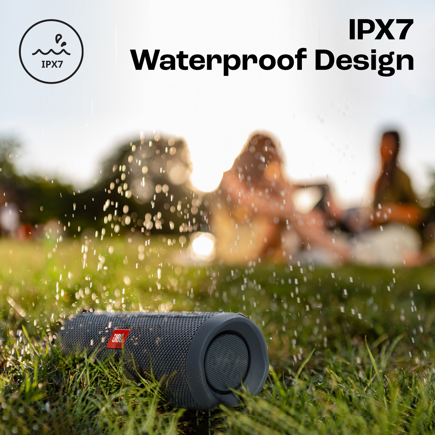 Image of JBL Flip Essential 2, Deep Bass, 10Hrs Playtime, IPX7 Waterproof, Portable 20 W Bluetooth Speaker