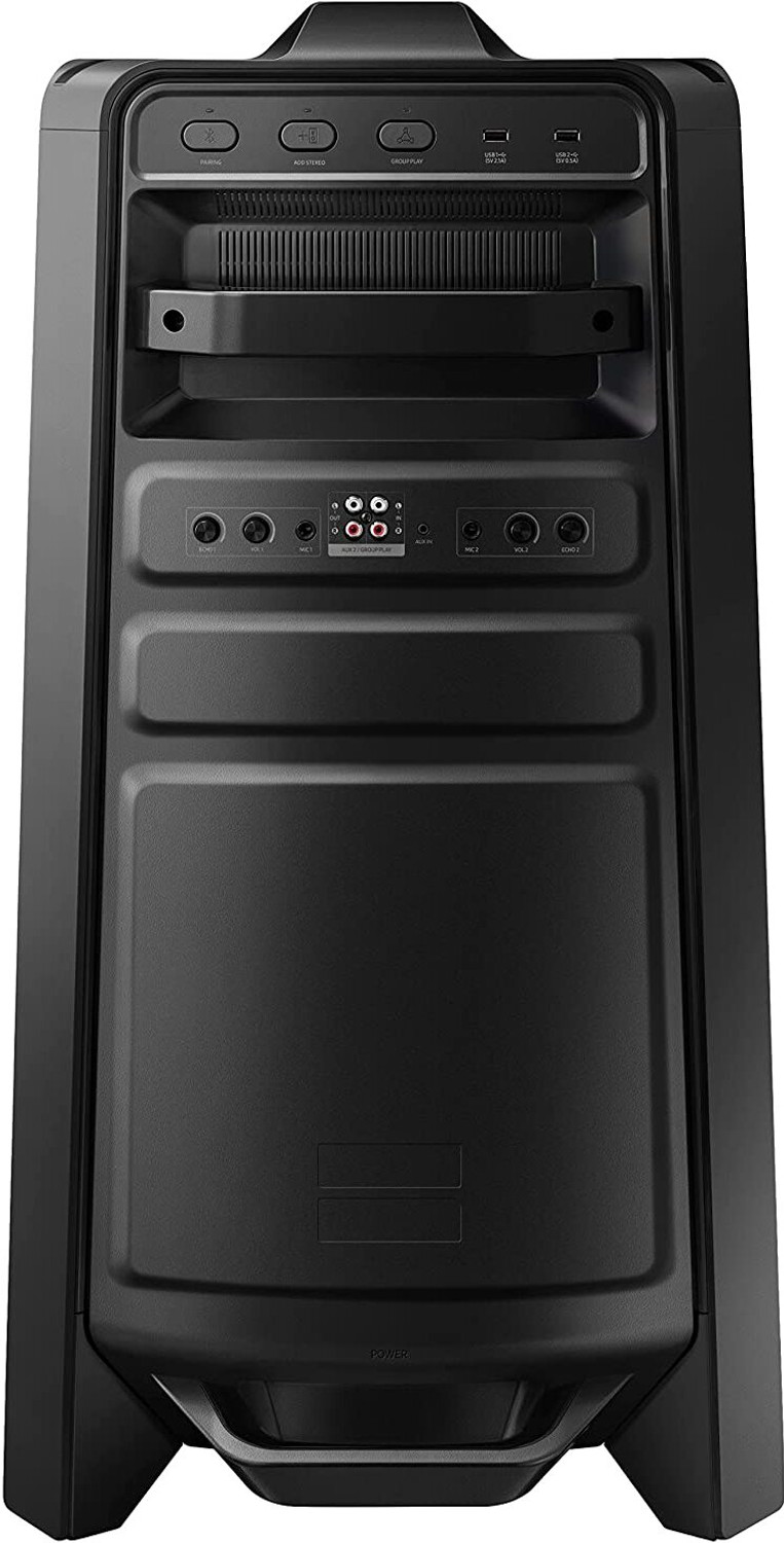 Image of Samsung Sound Tower {MX-T70 /XL} Built-in Subwoofer, Bluetooth, USB, Karaoke Enabled 1500 W Bluetooth Party Speaker
