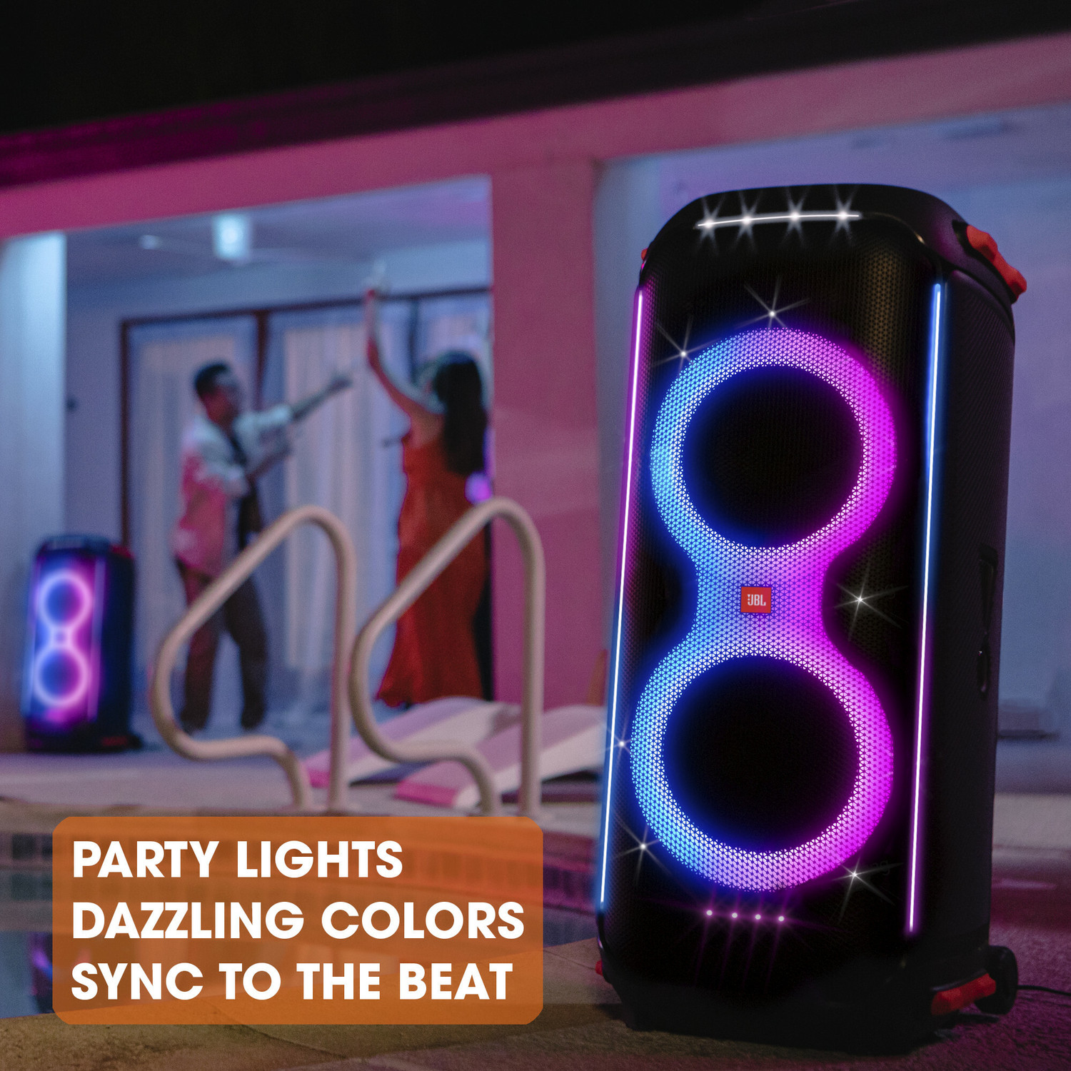 Image of JBL PartyBox 710 with 800W RMS,Dynamic Music Synced Lightshow,PartyBox App 800 W Bluetooth Party Speaker