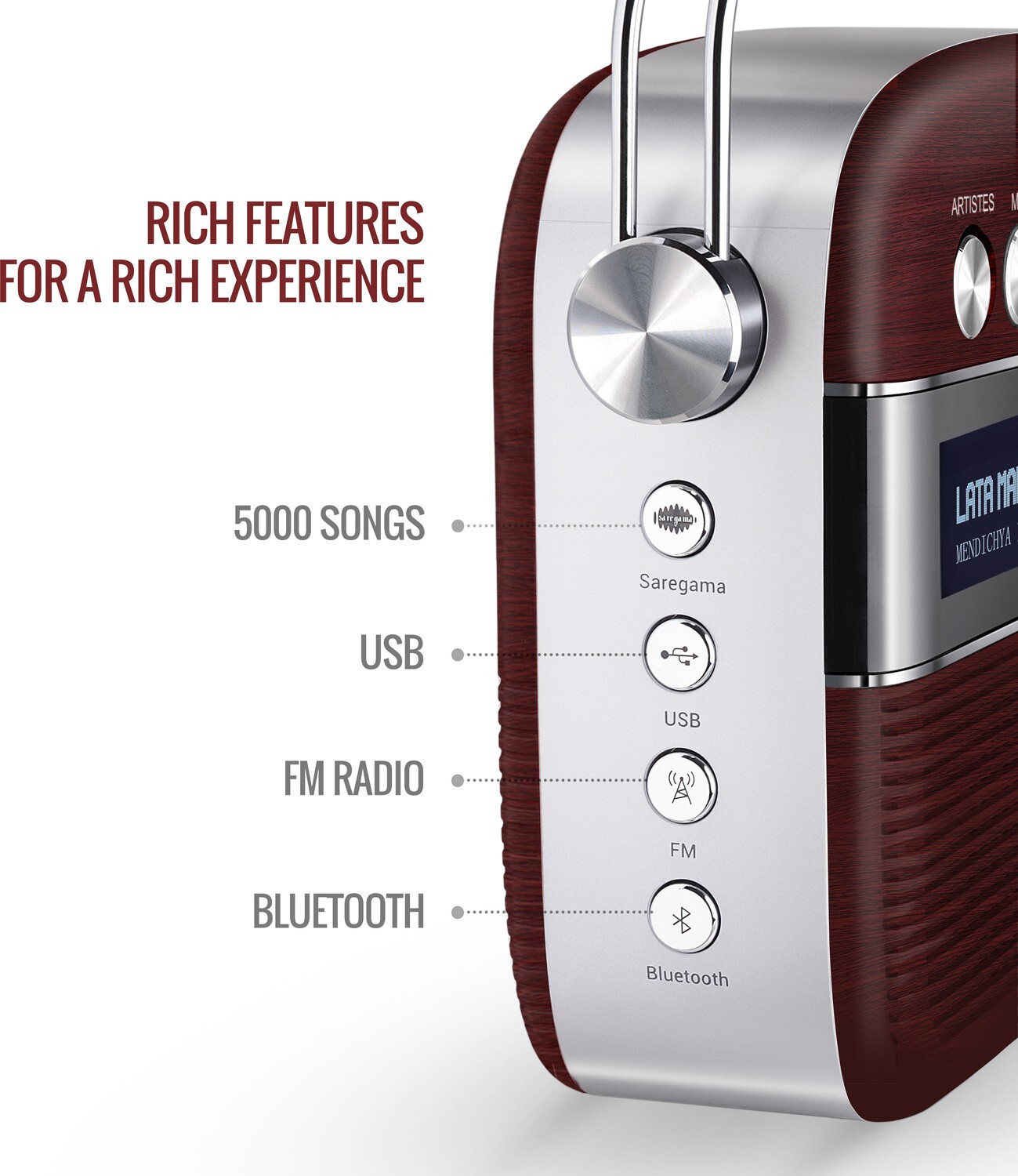 Image of SAREGAMA SC03 10 W Bluetooth Home Theatre