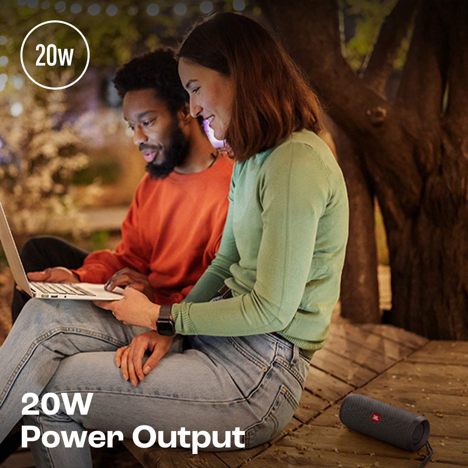 Image of JBL Flip Essential 2, Deep Bass, 10Hrs Playtime, IPX7 Waterproof, Portable 20 W Bluetooth Speaker