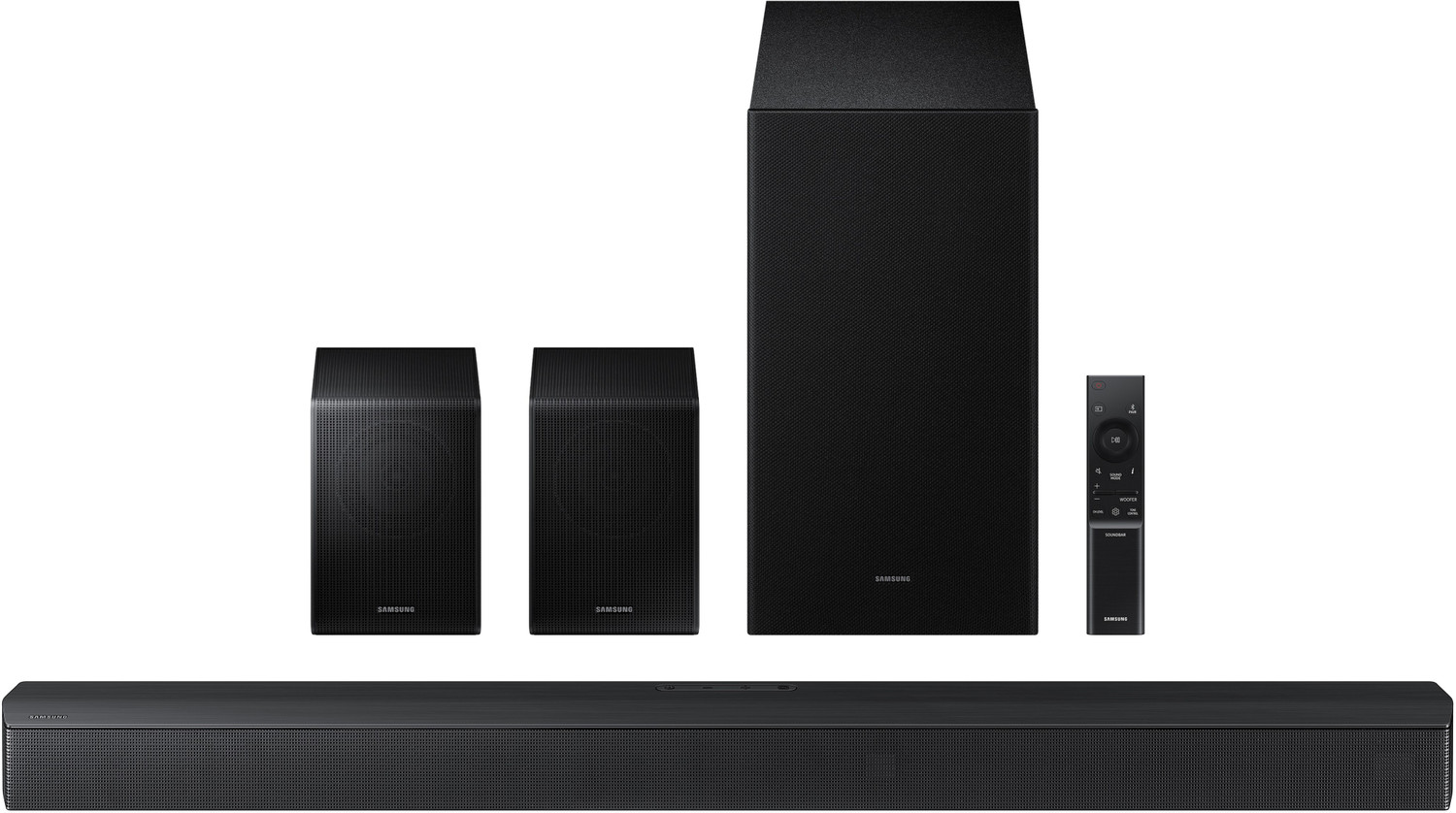 Samsung HW-B67EF/XL, Dolby Digital and DTS Virtual-X, Q-Symphony 490 W