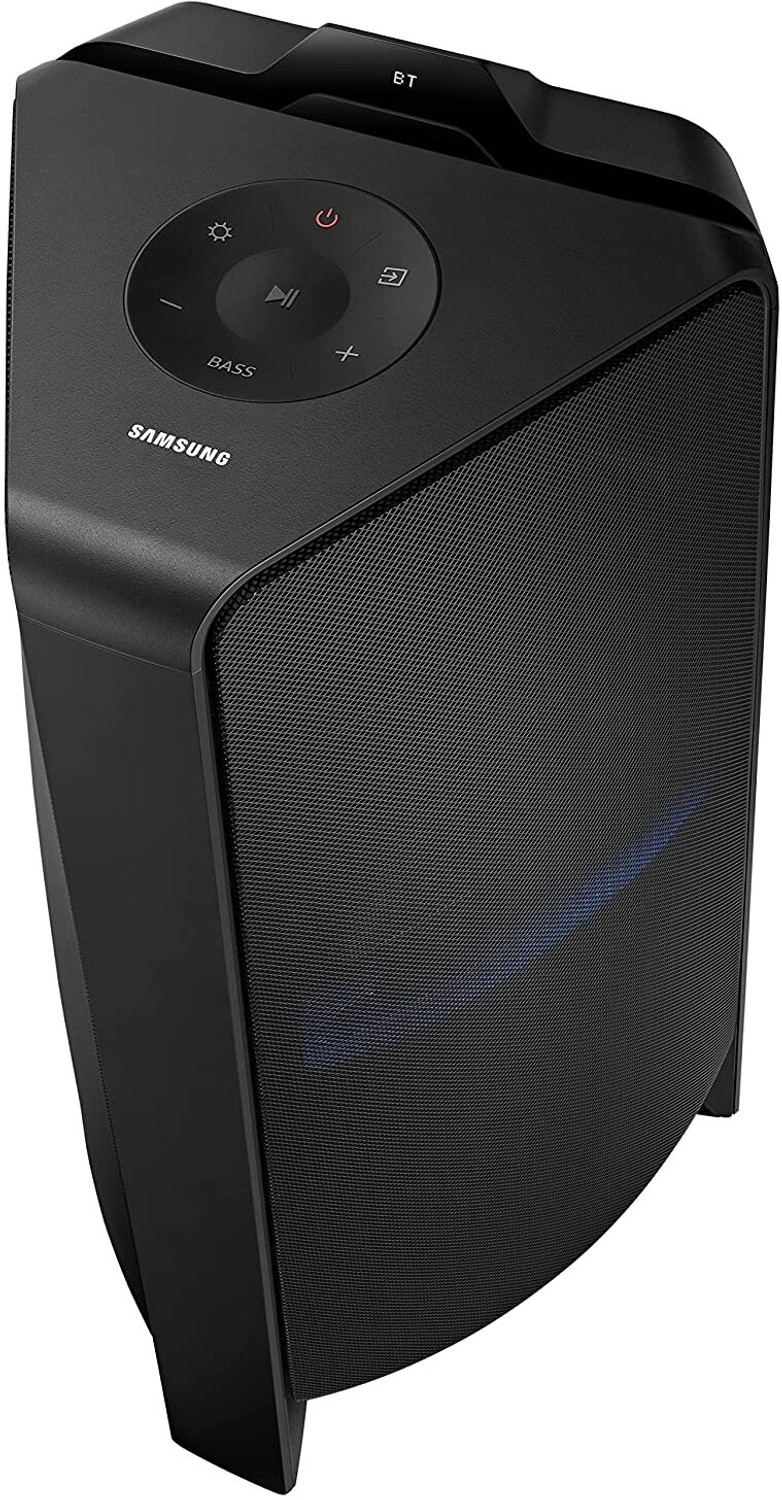 Image of Samsung Sound Tower {MX-T70 /XL} Built-in Subwoofer, Bluetooth, USB, Karaoke Enabled 1500 W Bluetooth Party Speaker