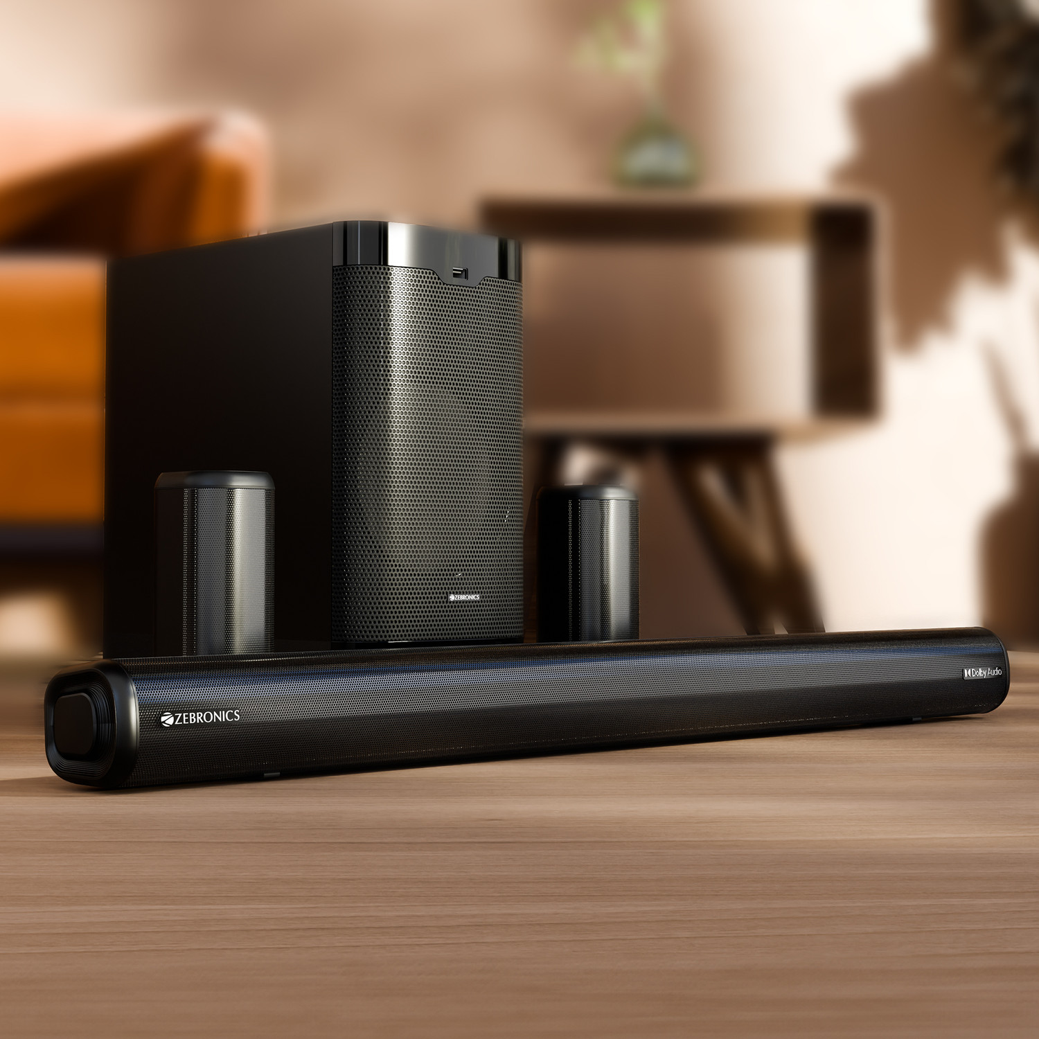 ZEBRONICS ZEB-Juke Bar 9400 Pro Dolby 525 W Bluetooth Soundbar  (Bla