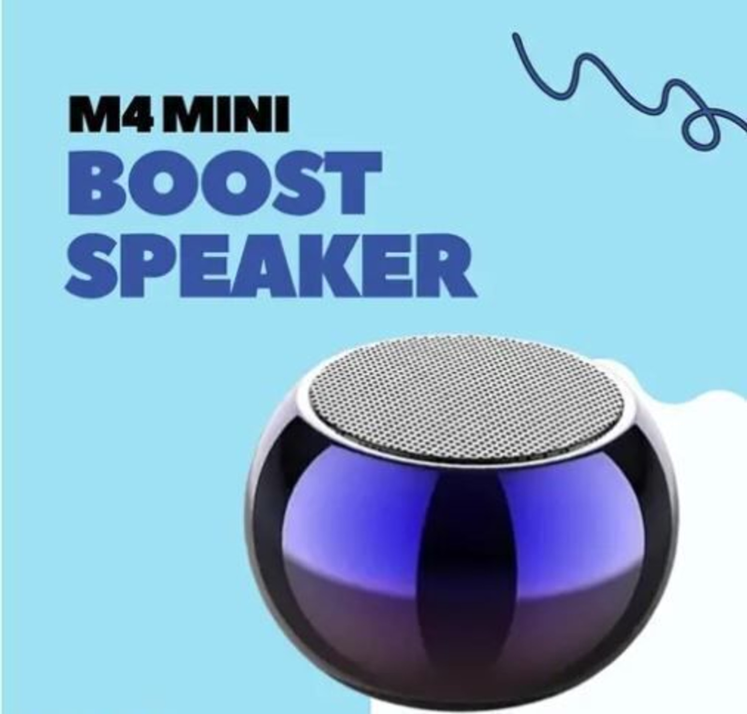 Image of RGV Mini M4 Bluetooth Speaker With HD Extra Bass with Google, Alexa & Siri Assistant Smart Speaker (Multicolor)