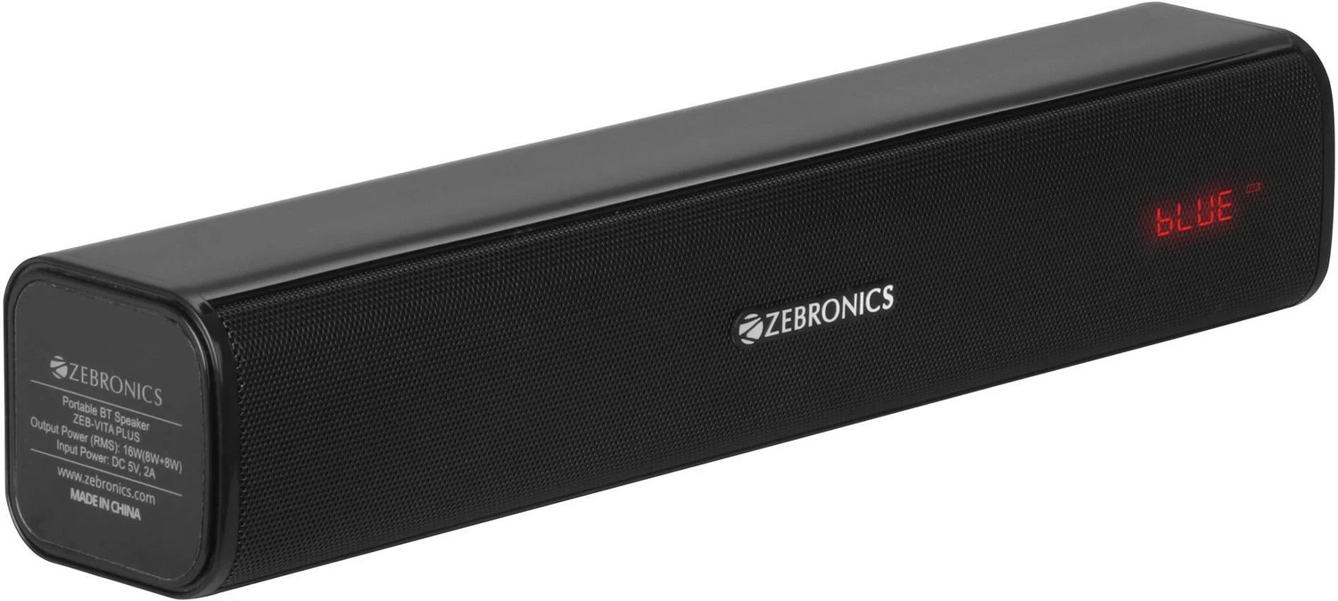 Zebronics Zeb-Vita Plus 16W Bluetooth Speaker – ₹799
