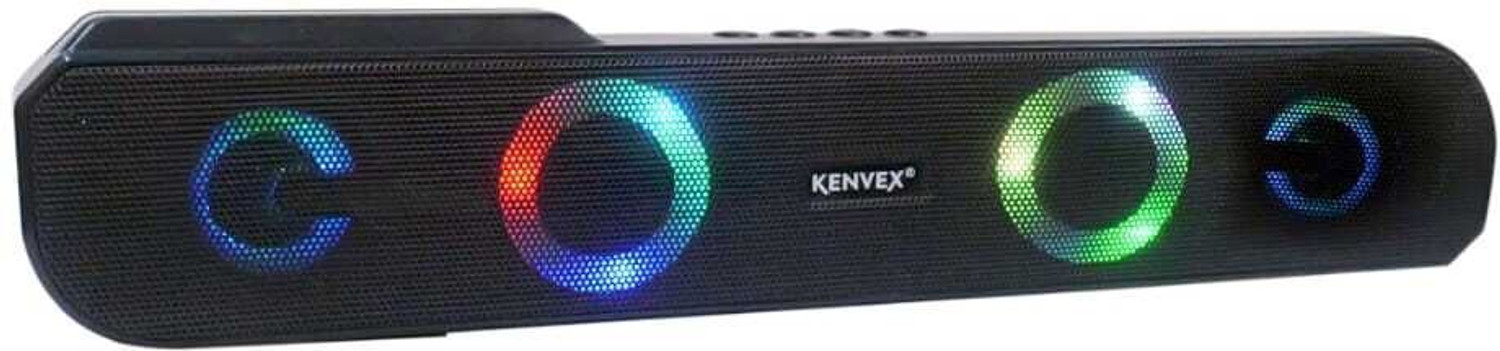 Image of BERTH Venero SB 75 Wireless for TV, Powerful Bass Home Theatre Speaker With RGB light 16 W Bluetooth Soundbar (Multicolor, 2.0 Channel)