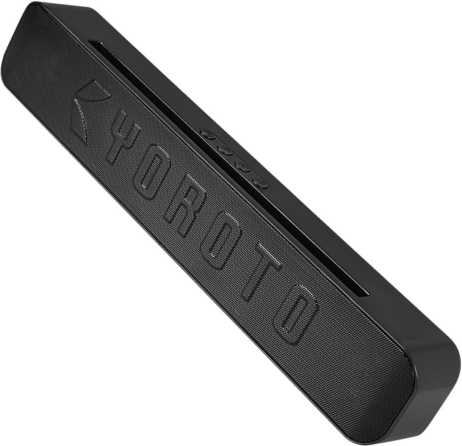 Image of YOROTO YO-SP-10-Max High Power HD Sound with Heavy Bass 20 W Bluetooth Soundbar (Black, Stereo Channel)