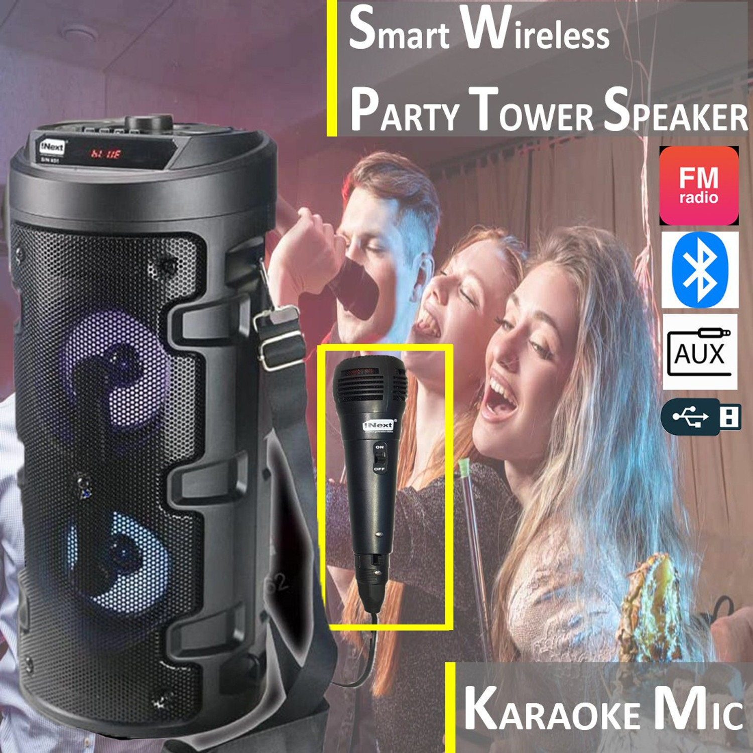 Inext karaoke mic cheap