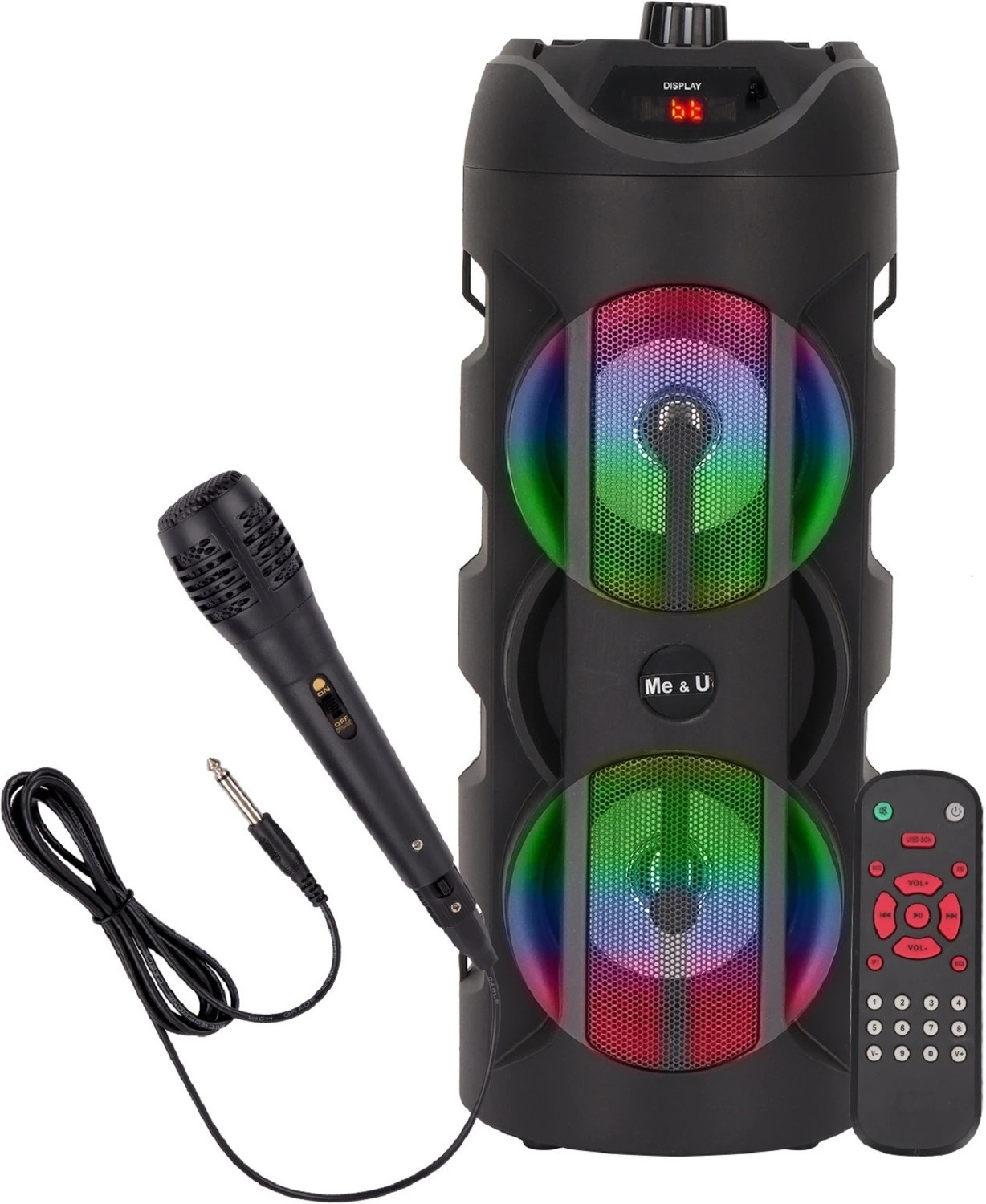 Image of Dubstep POP 1400 (14W 6hr Playtime )52mm drivers 14 W Bluetooth Home Audio Speaker (Black, 2.0 Channel)