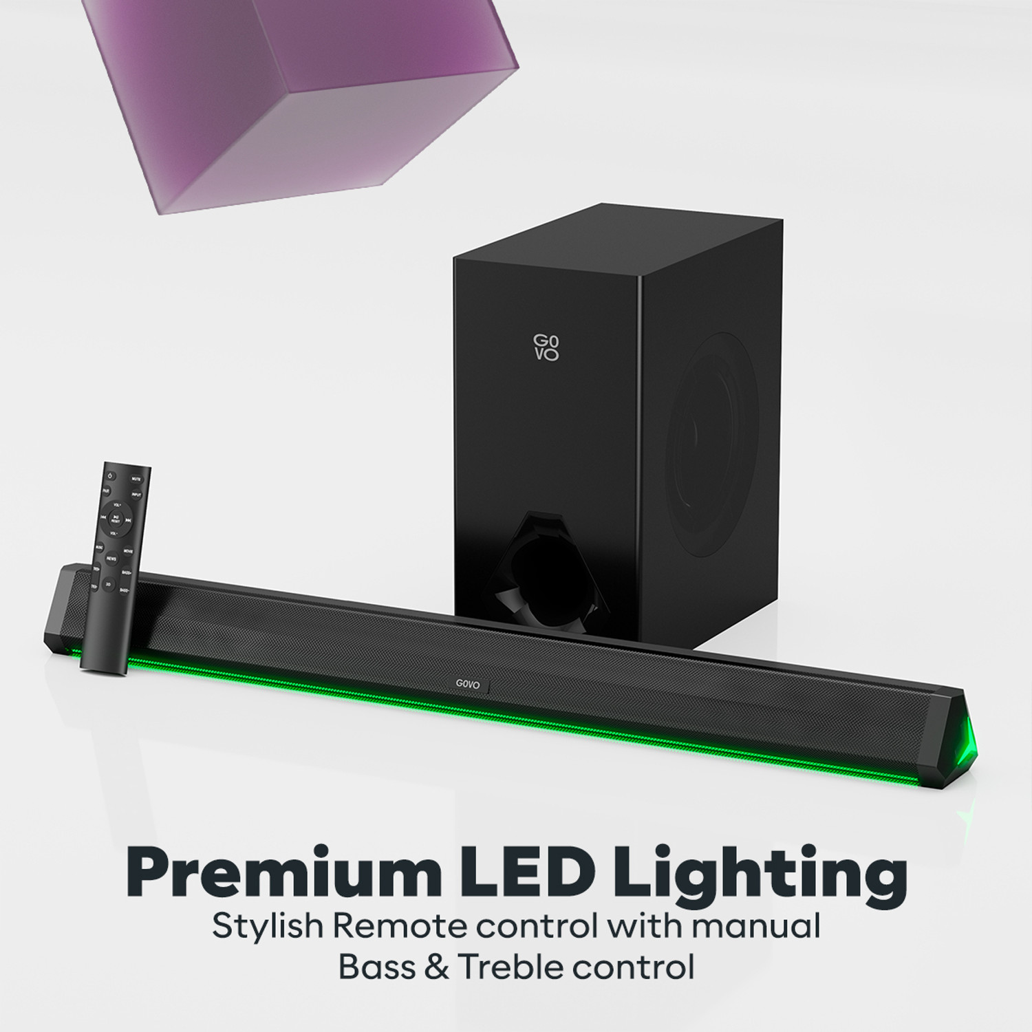 Image of GOVO GOSURROUND 920|Wireless Subwoofer 200 W Bluetooth Soundbar