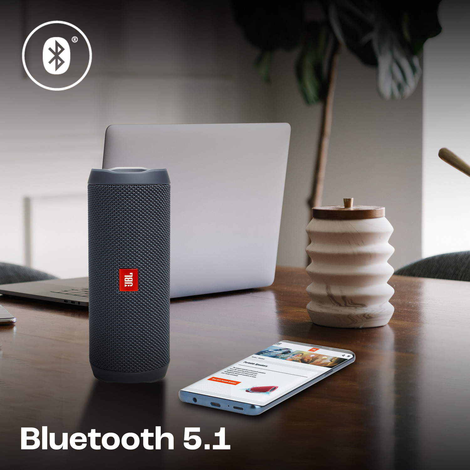 Image of JBL Flip Essential 2, Deep Bass, 10Hrs Playtime, IPX7 Waterproof, Portable 20 W Bluetooth Speaker