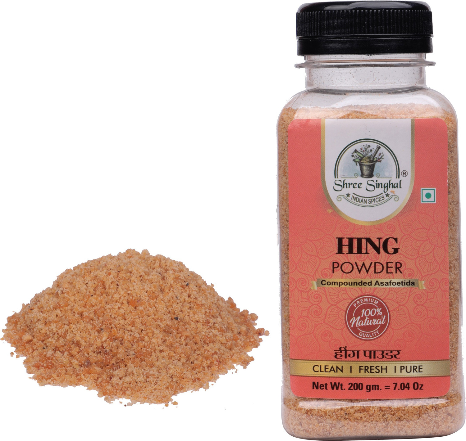 Image of SHREE SINGHAL HING600G /Pure hing600g /Asafoetida powder