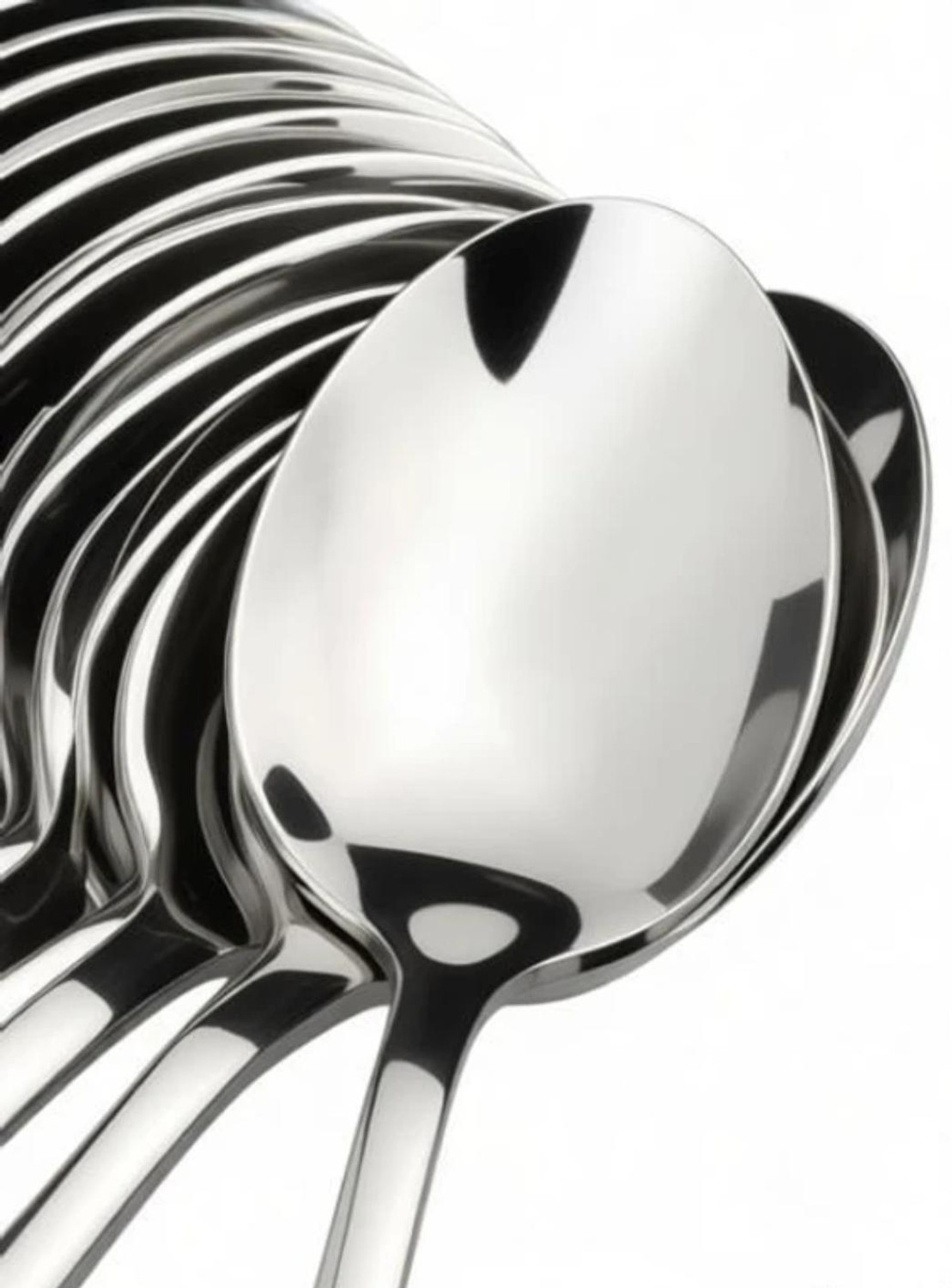 Image of ATROCK Spoon set of 6 Stainless Steel Table Spoon Set (Pack of 6)