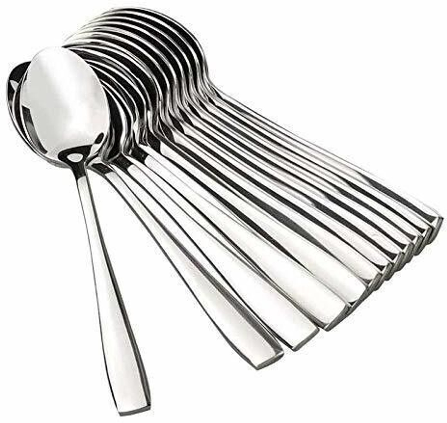 Image of ATROCK Spoon set of 6 Stainless Steel Table Spoon Set (Pack of 6)