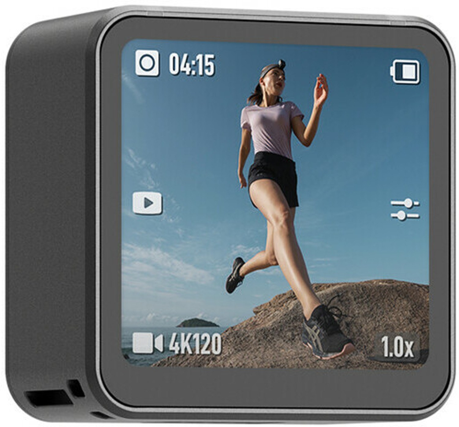 Image of dji Action 2 Dual Screen Combo Dual Screen Combo with Front Touchscreen, Magnetic Versatility, 4K Recording Upto 120 fps and 155 Degree FOV, Portable and Wearable, Horizon Steady, AI Editor, 10 m Waterproof Sports and Action Camera