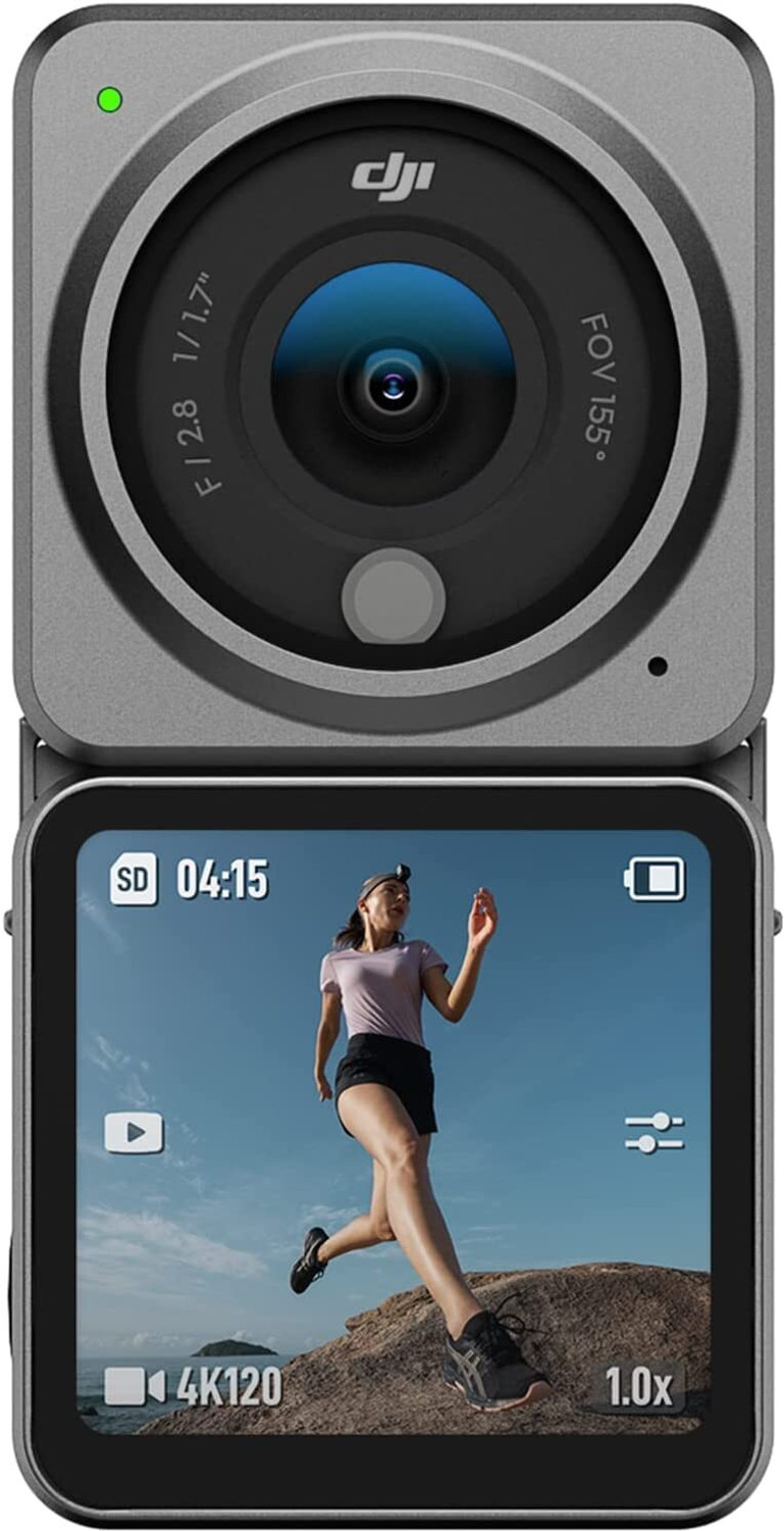 DJI Osmo Dual Screen Combo – 4K 120fps, 155° FOV, Waterproof