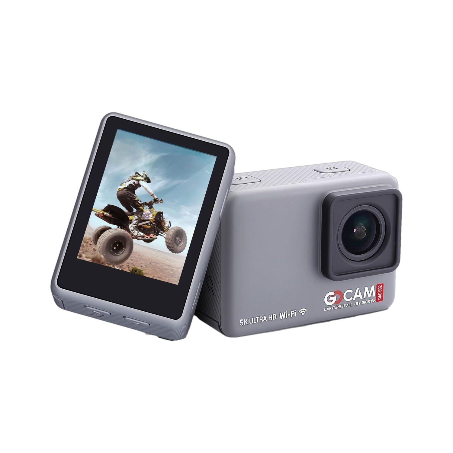 DIGITEK GoCAM DAC-002 5K 60FPS WiFi Ultra HD with 6-Axis Gyro EIS Stab