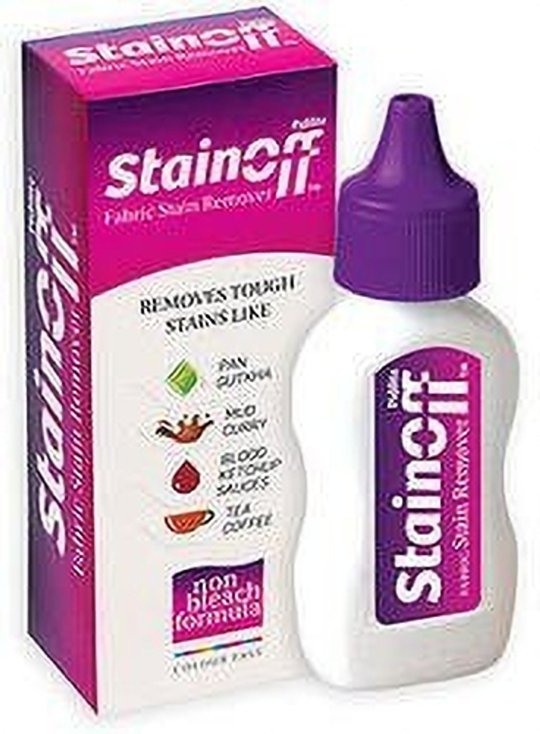 Image of Stainoff Pidilite Fabric Stain Remover Liquid | Instant Action PACK OF 3 Stain Remover (50 ml)