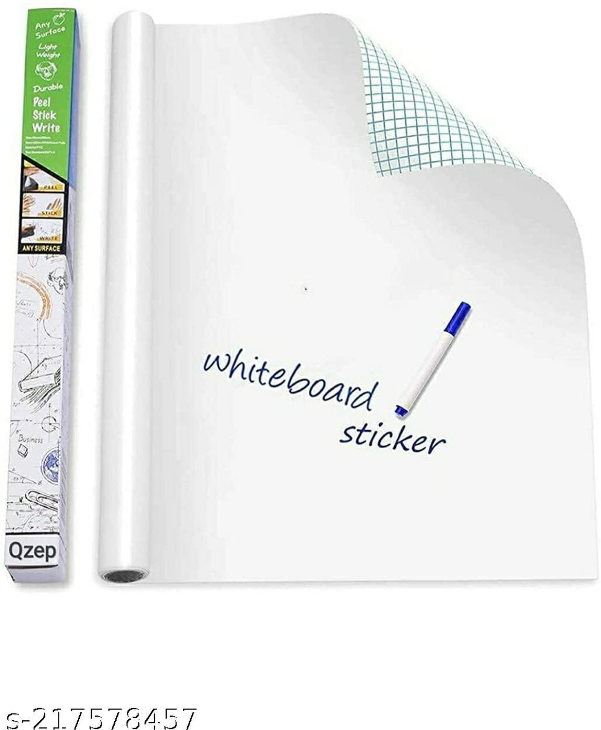 MGS 200 cm White Board Vinyl Wall Sticker Removable Decal Chalkboard (45 X 200 Cm) Chalkboard Sticker
