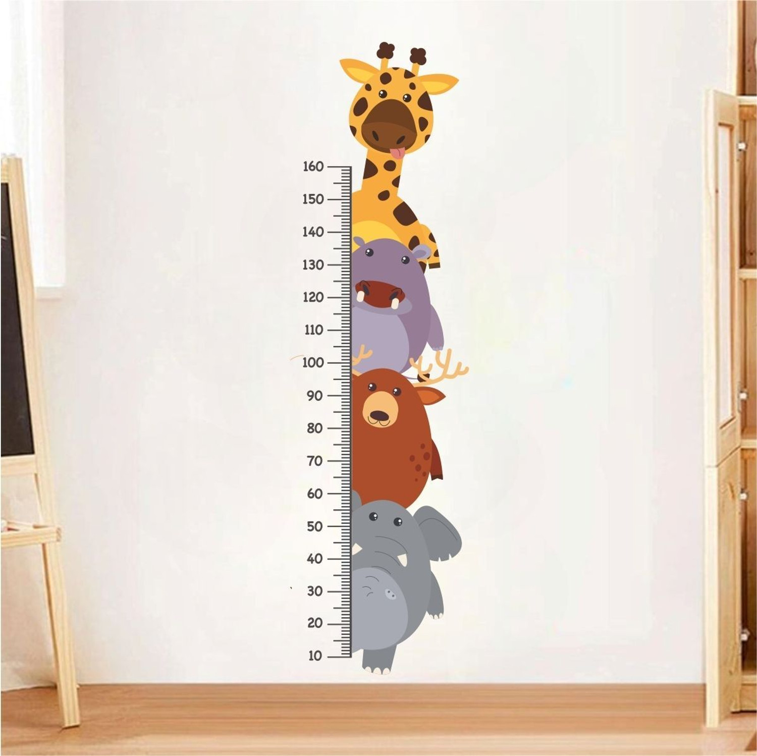 Image of Blabeast 200 cm Height sticker Non-Reusable Sticker (Pack of 1)