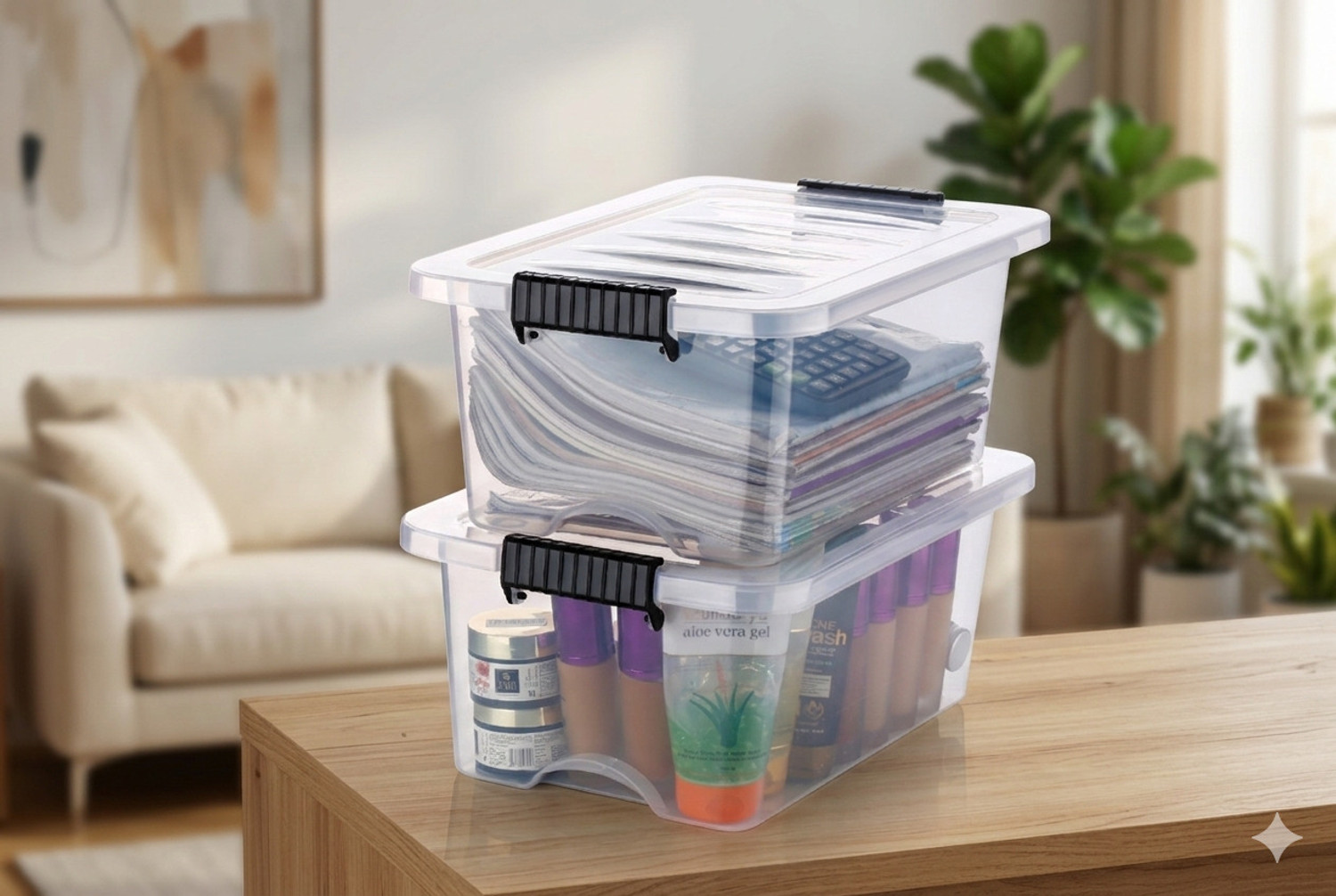 Image of Randal Shelf Organizers (White, Plastic)
