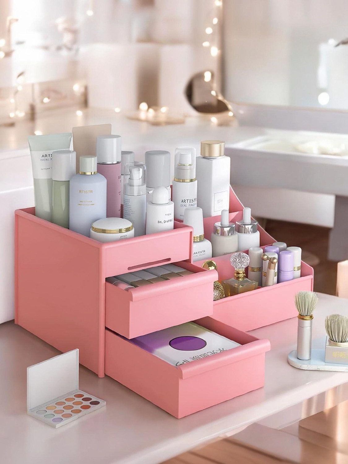 Image of FUTABA Pullout Organizers (White, Plastic)
