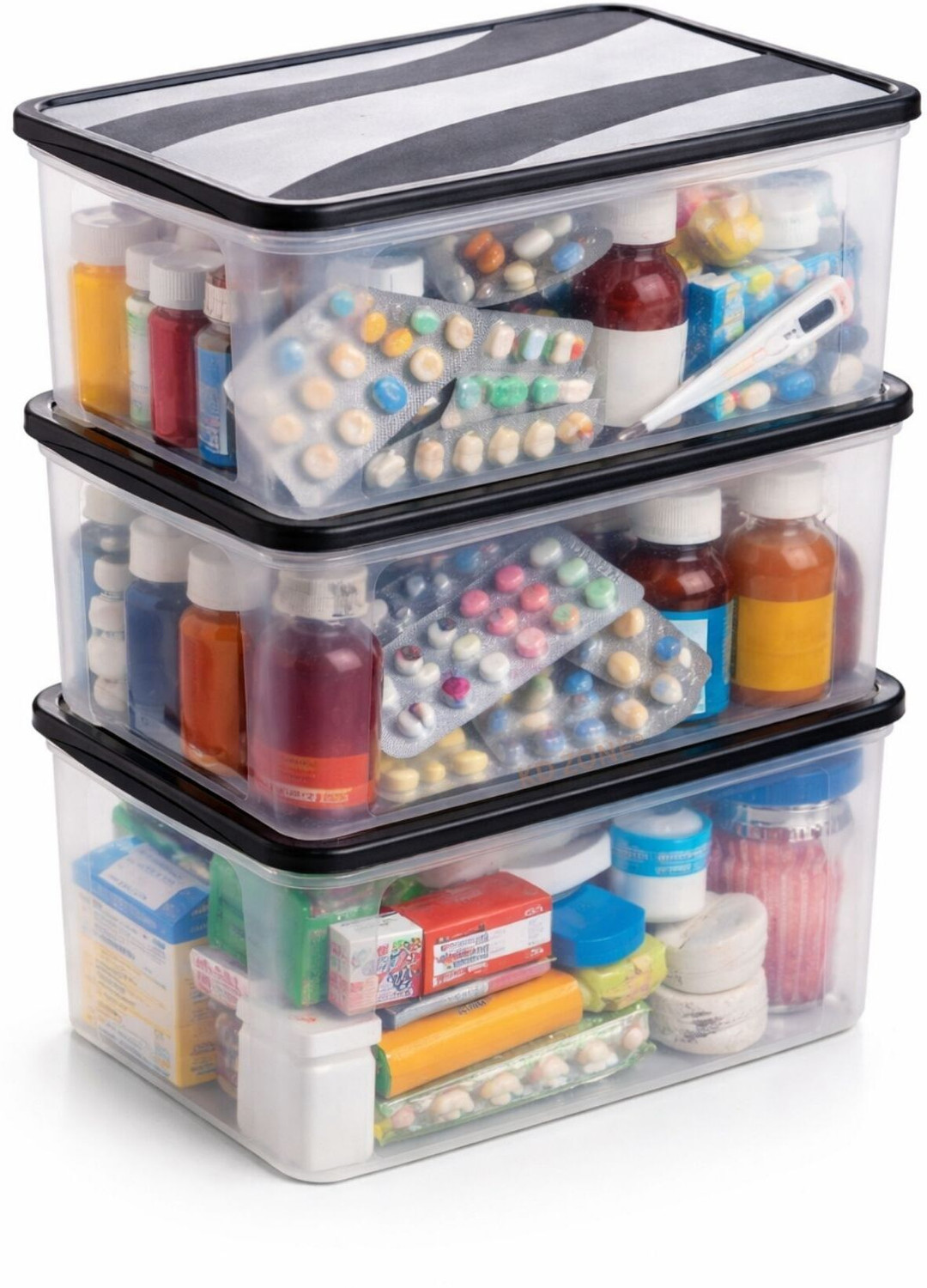 Image of Randal Shelf Organizers (White, Plastic)