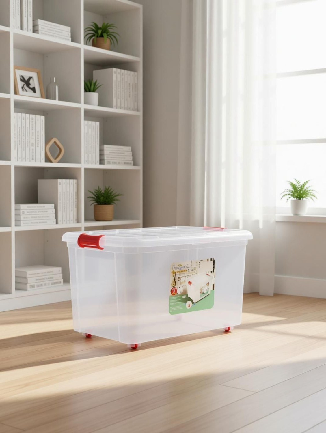Image of Randal Shelf Organizers (White, Plastic)