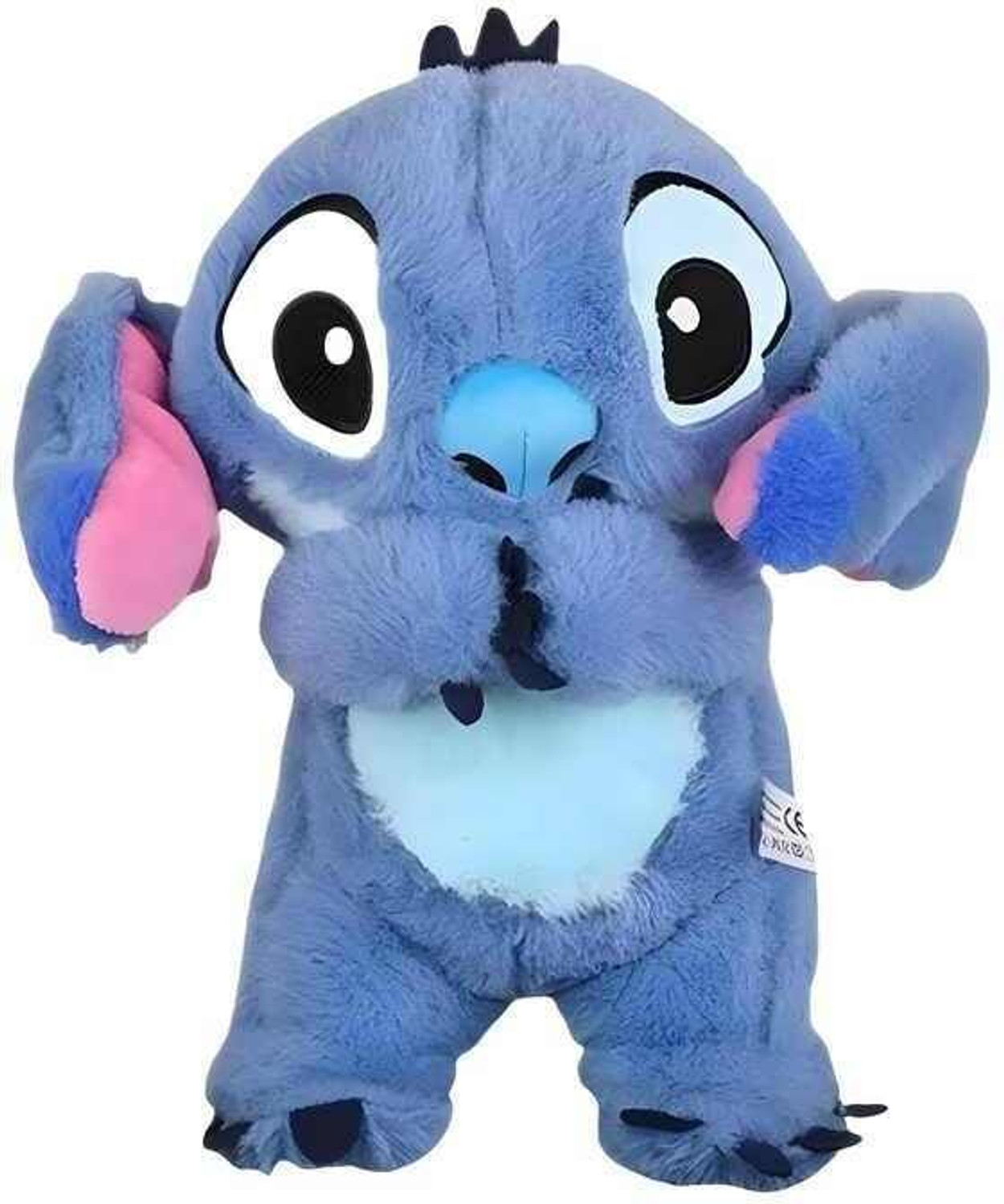 Image of tinytotem Sleeping Breathing Stitch Teddy with Music and Light Soft Toy - 32 cm (Multicolor)