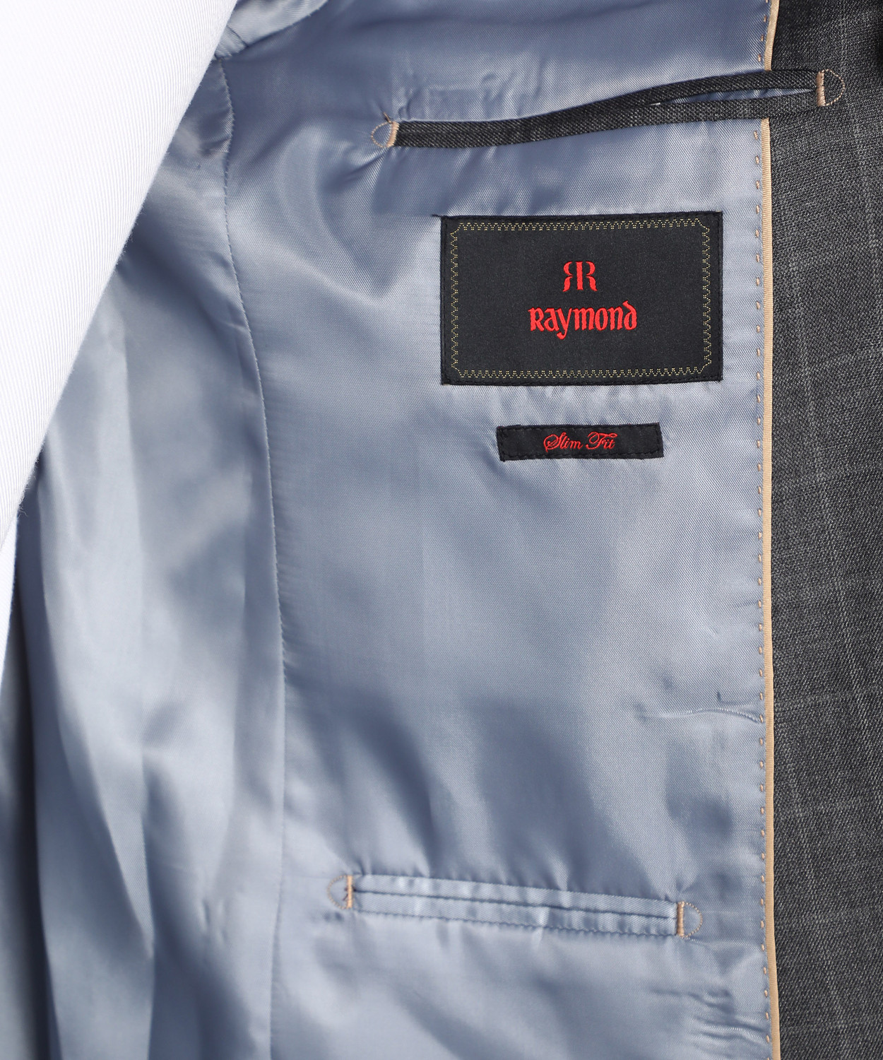 Image of Raymond 2 Piece Suit Checkered Men Suit