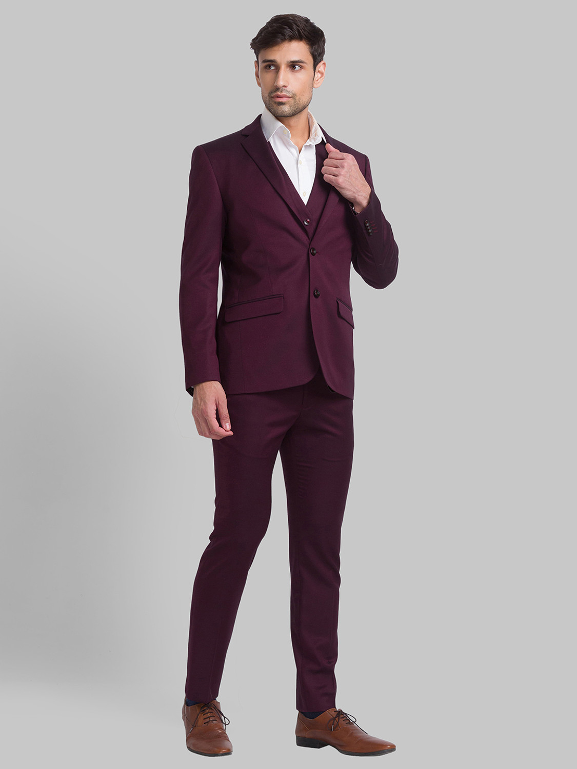 Image of PARK AVENUE Suit Solid Men Suit