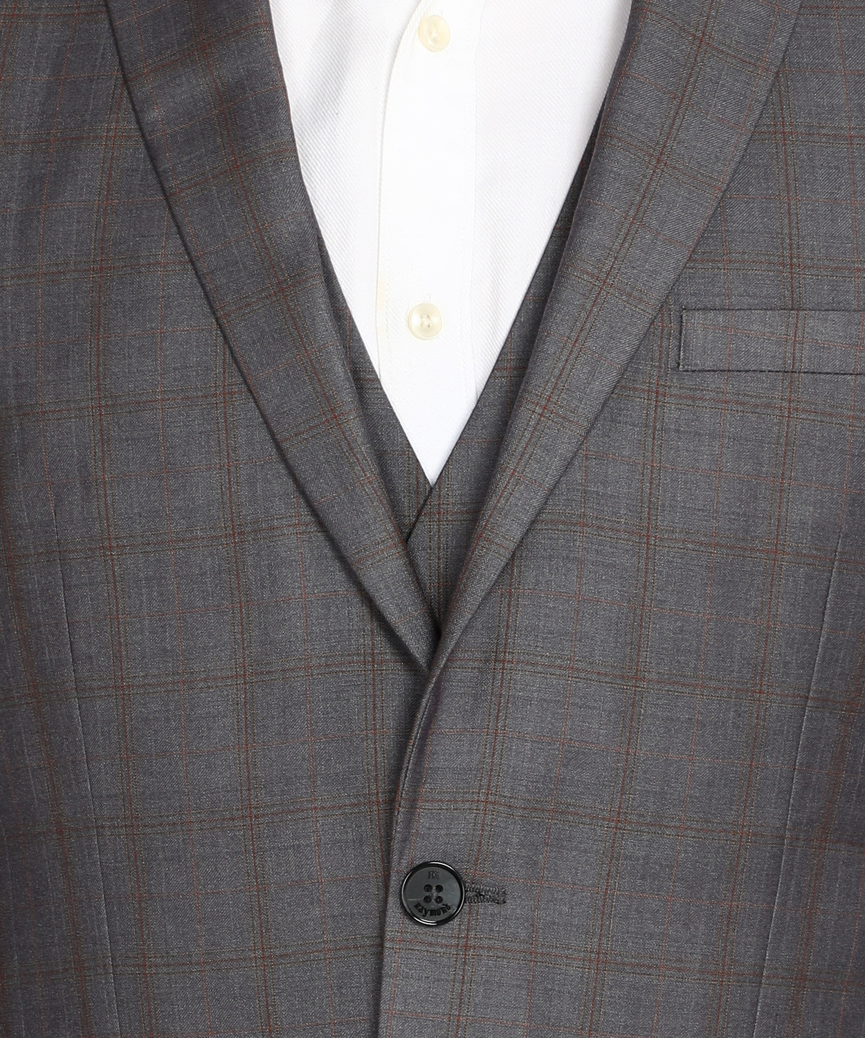 Image of Raymond 3 Piece Suit Checkered Men Suit