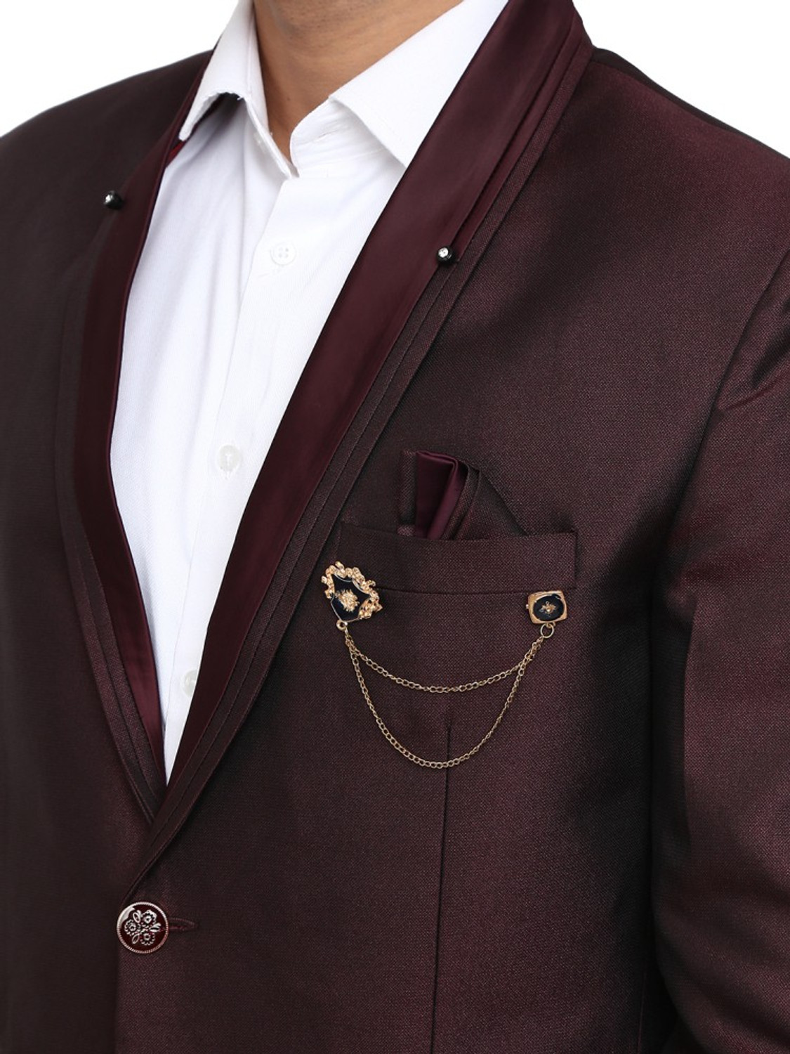 VMART Men Suit Solid Men Suit Price History