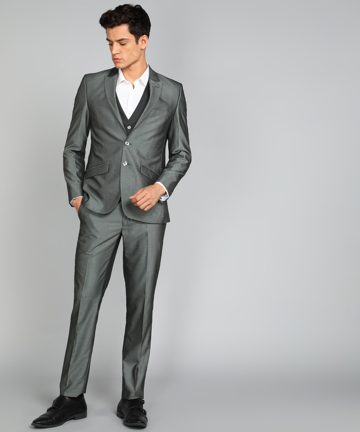 Raymond three piece suit price hot sale